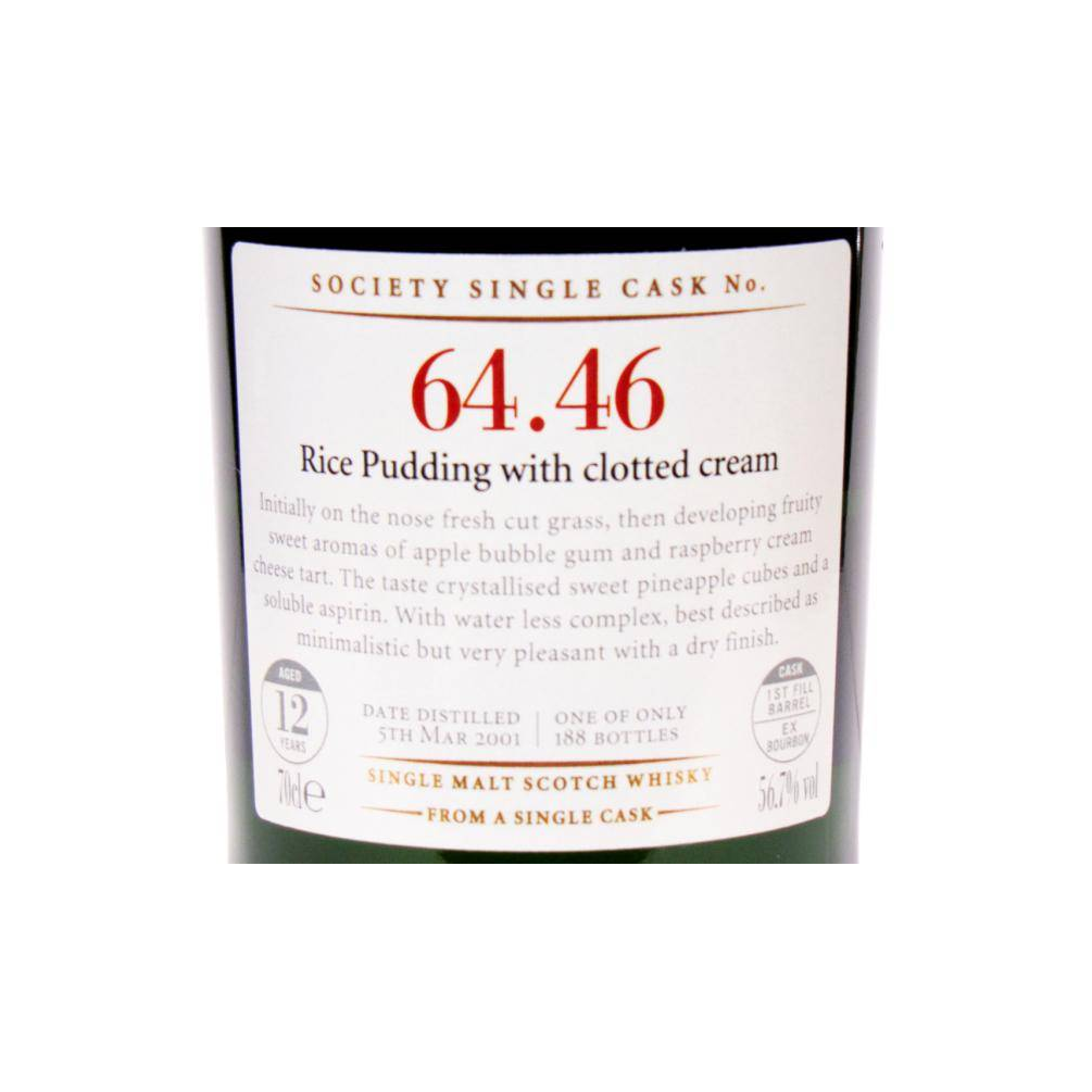 The Scotch Malt Whisky Society 2001 12 Years Single Malt Whisky 2