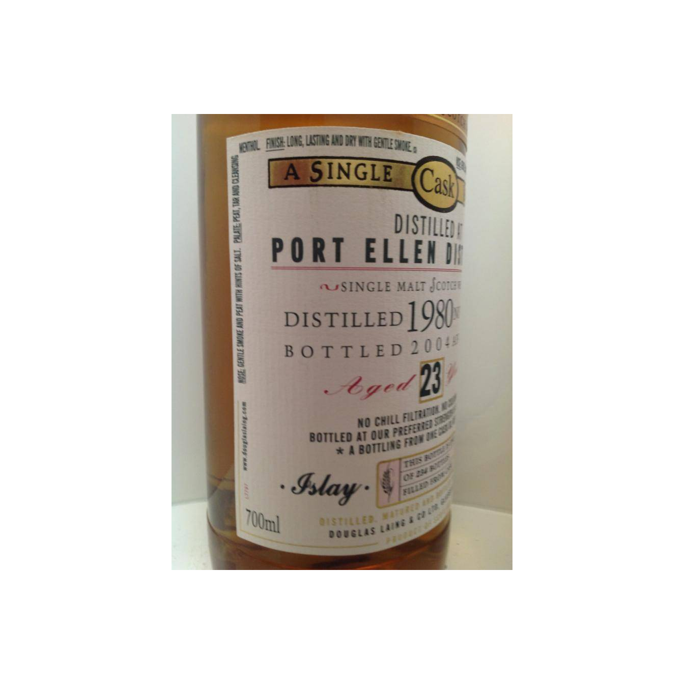 Port Ellen Old Malt Cask 1980 23 Years Single Malt Whisky 2