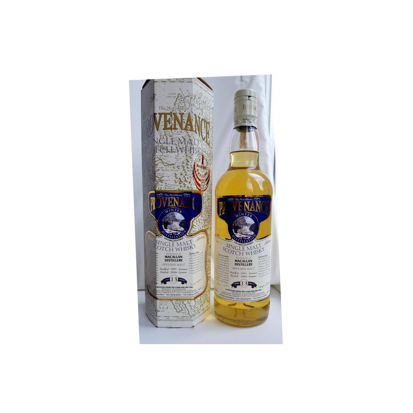 The Macallan McGibbon's Provenance 1991 13 Years Single Malt Whisky