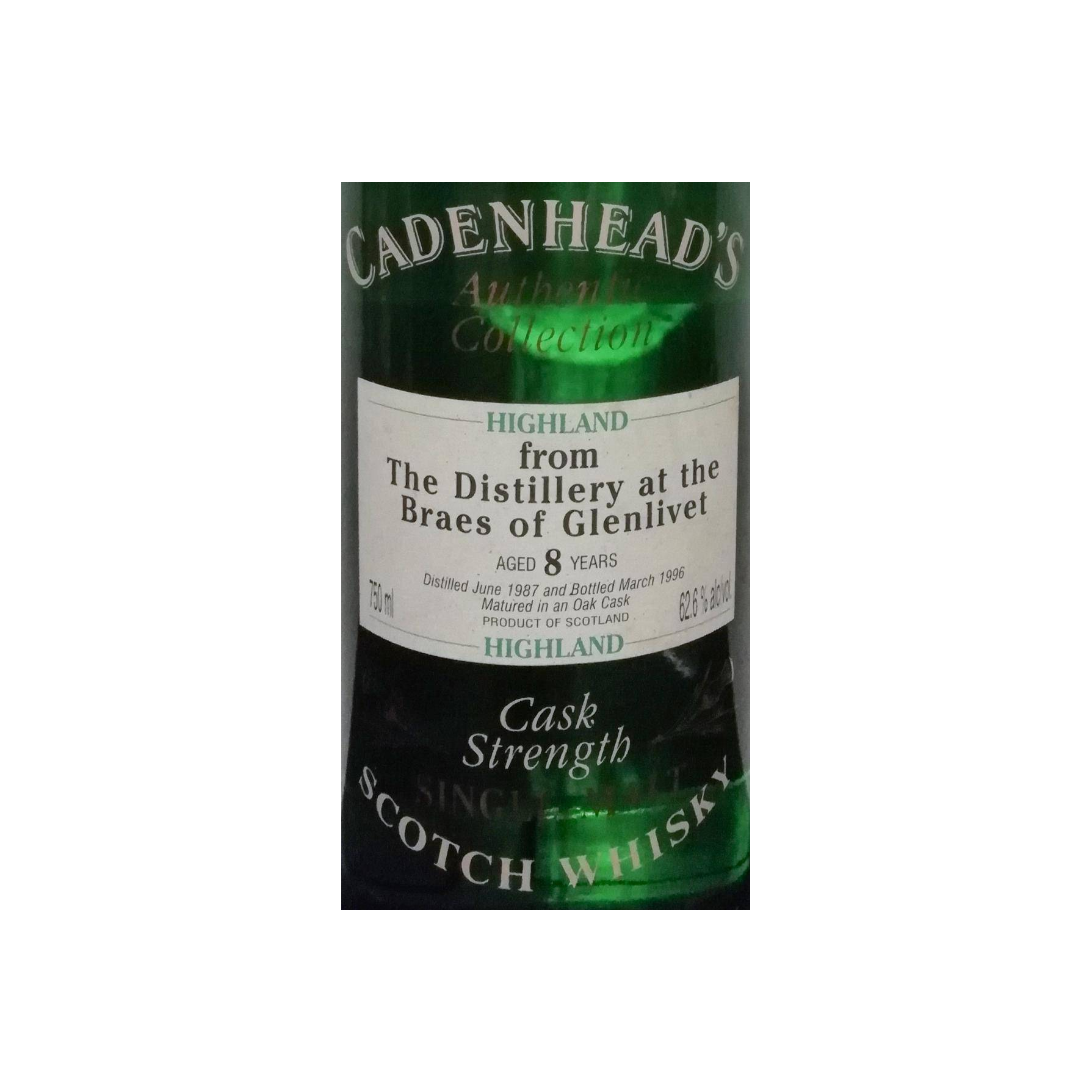 Cadenhead Authentic Collection 1987 8 Years Single Malt Whisky 2