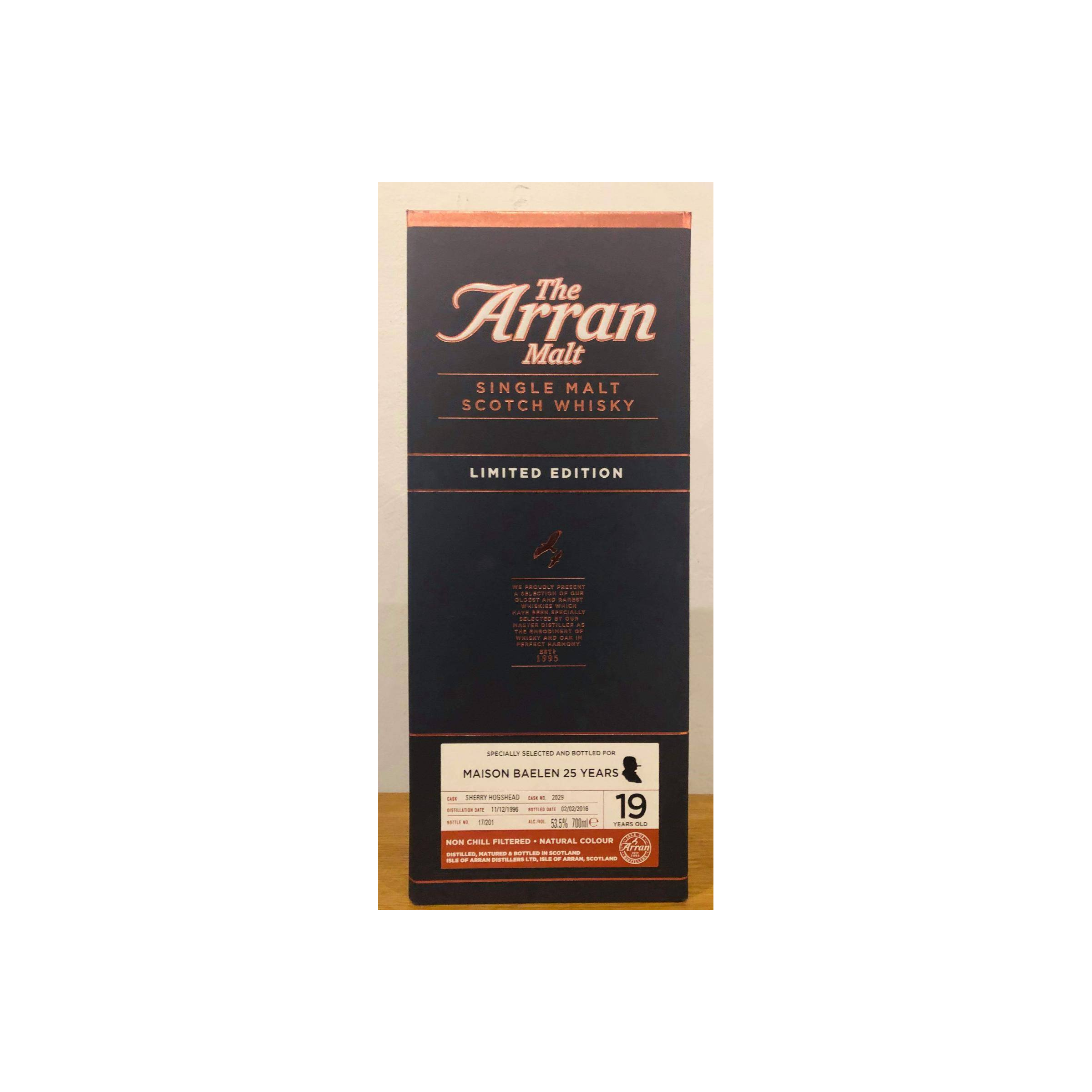 Arran Limited Edition 1996 19 Years Single Malt Whisky 3