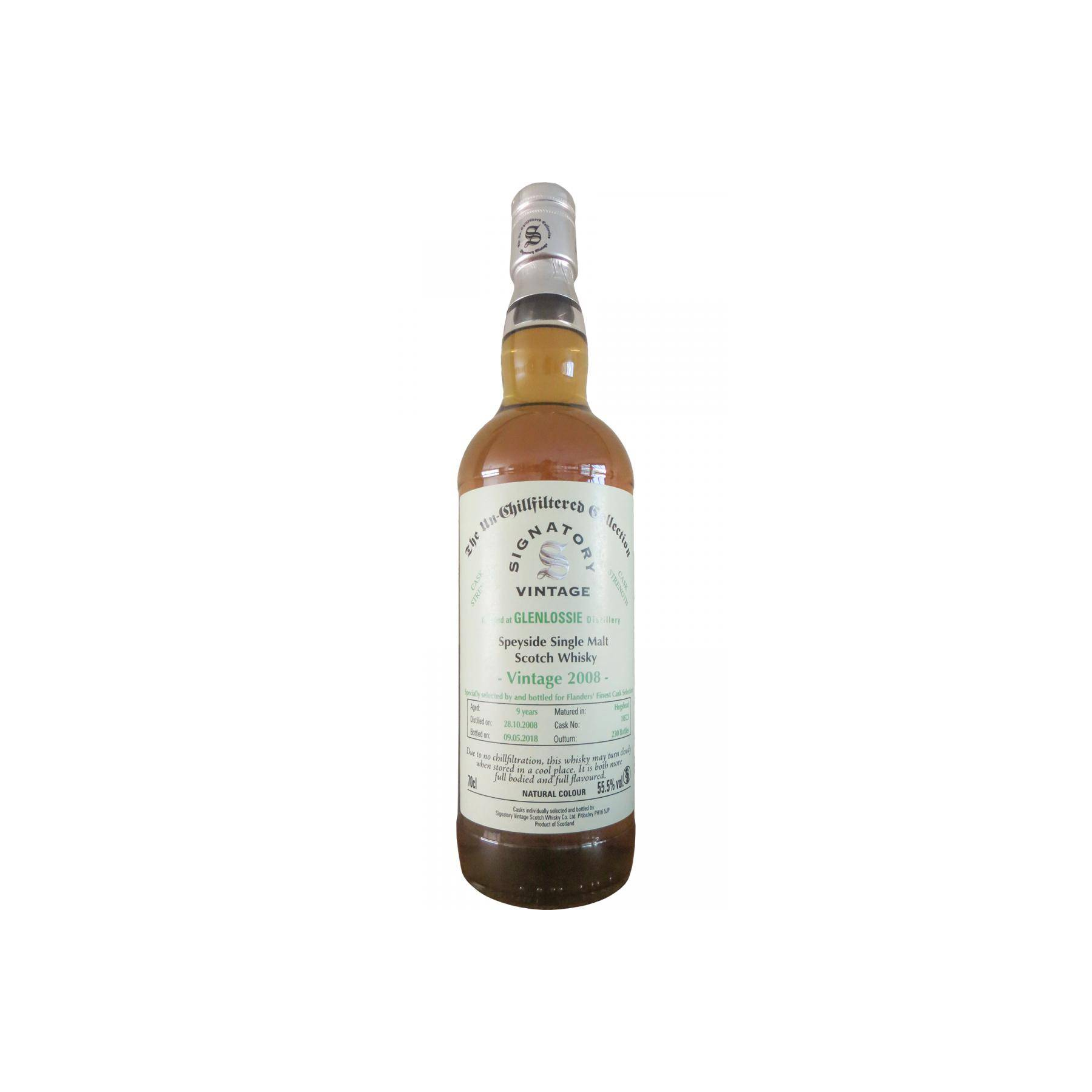 Glenlossie 2008 9 Years Single Malt Whisky