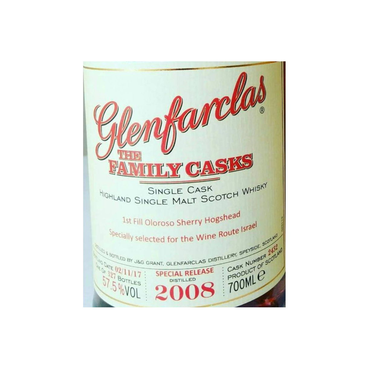 Glenfarclas 2008 9 Years Single Malt Whisky