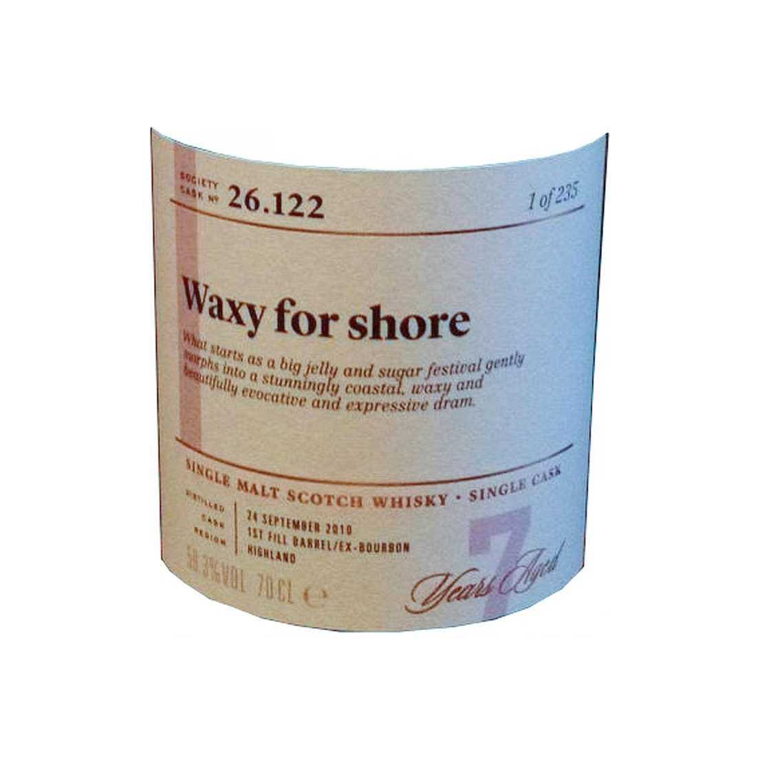 The Scotch Malt Whisky Society 2010 7 Years Single Malt Whisky 2
