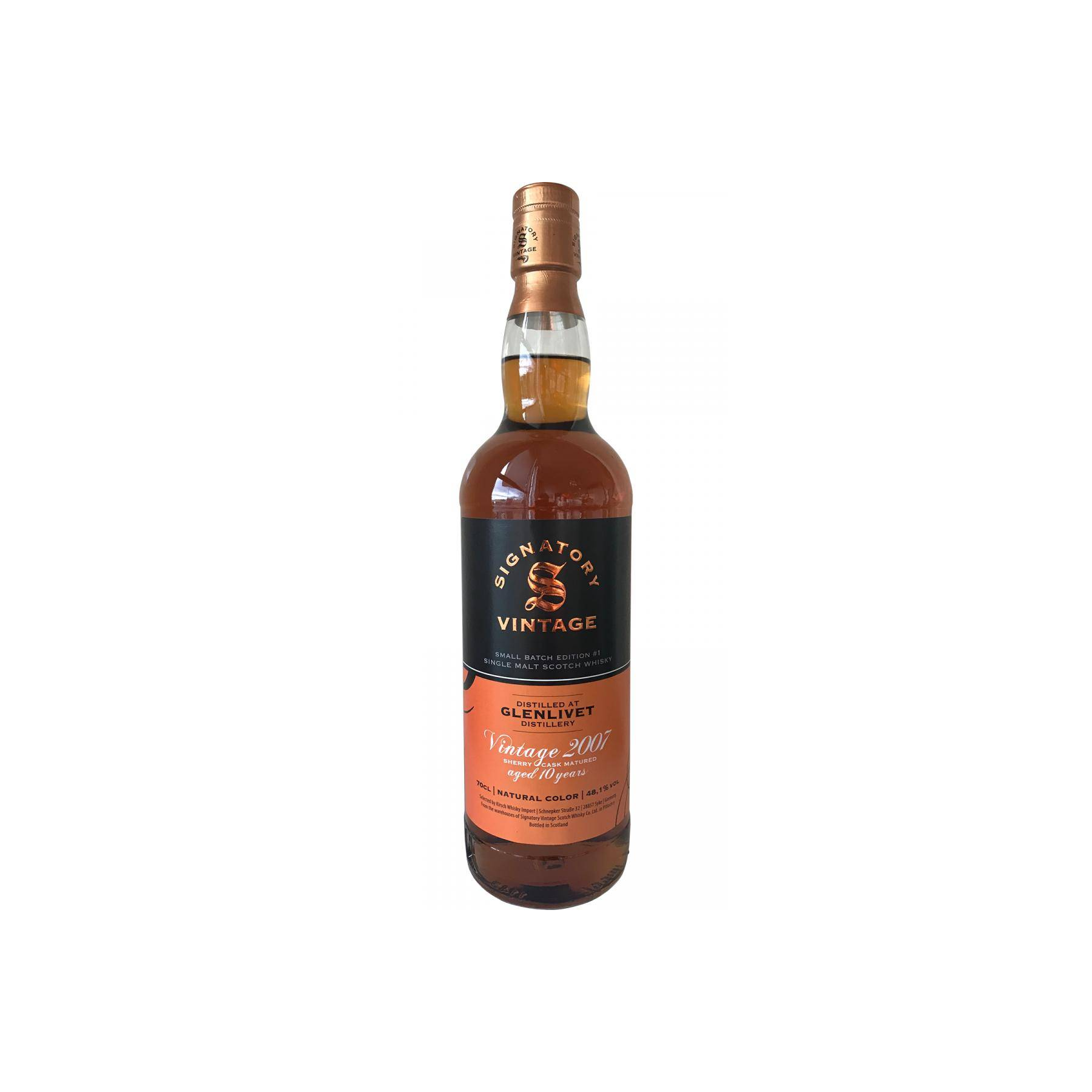 The Glenlivet 2007 10 Years Single Malt Whisky