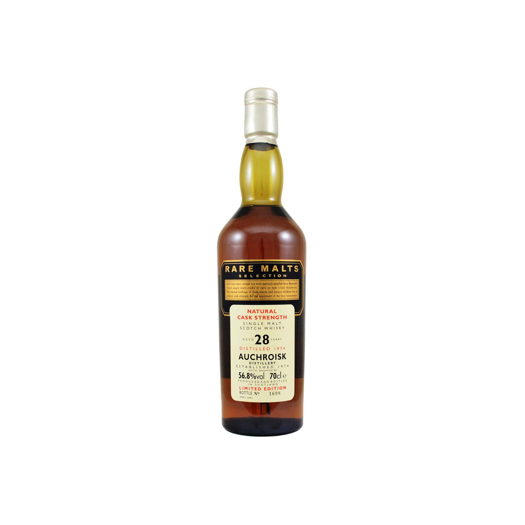 Auchroisk 1974 28 Years Single Malt Whisky