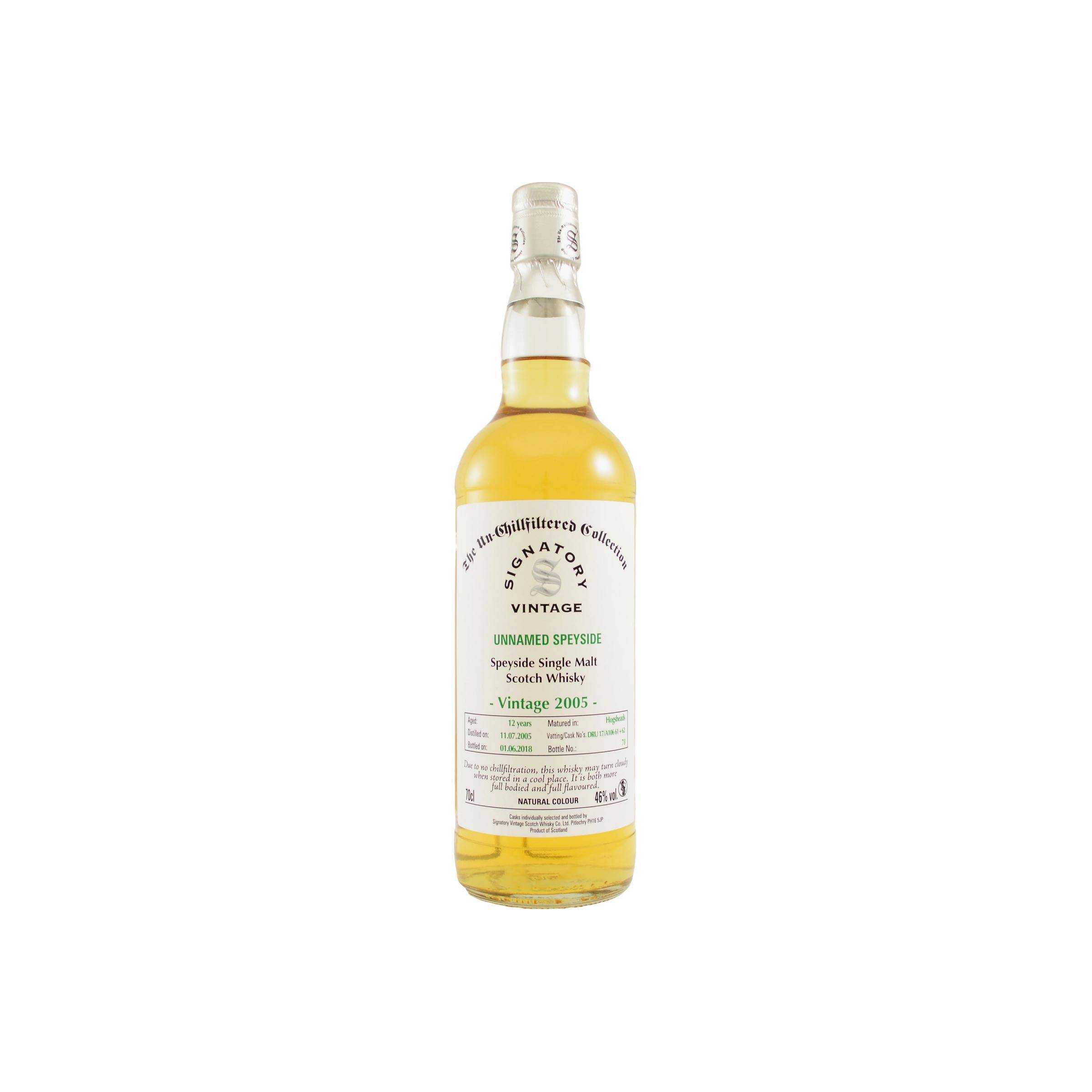 Signatory Vintage The Un-Chillfiltered Collection 2005 12 Years Single Malt Whisky