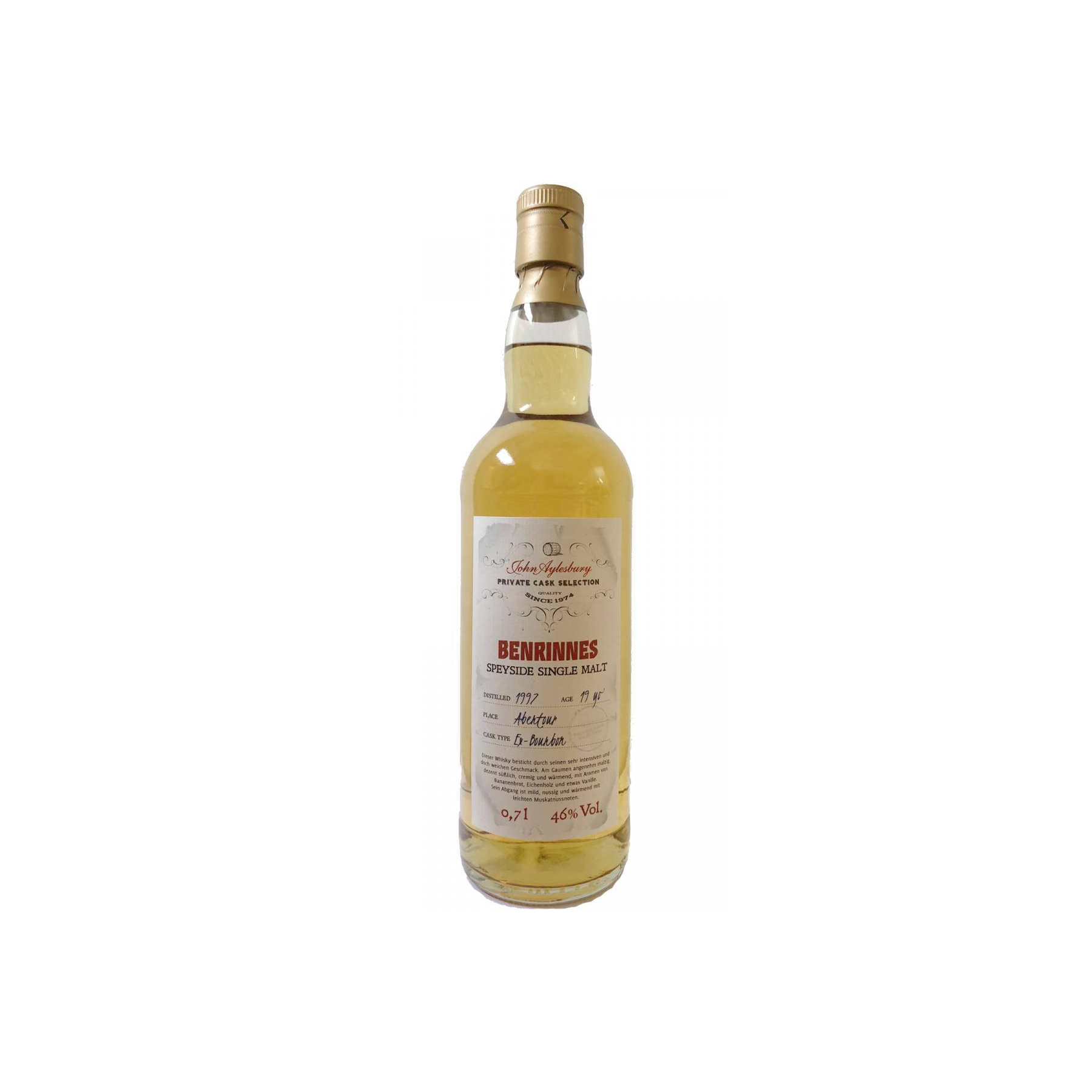 Benrinnes 1997 19 Years Single Malt Whisky
