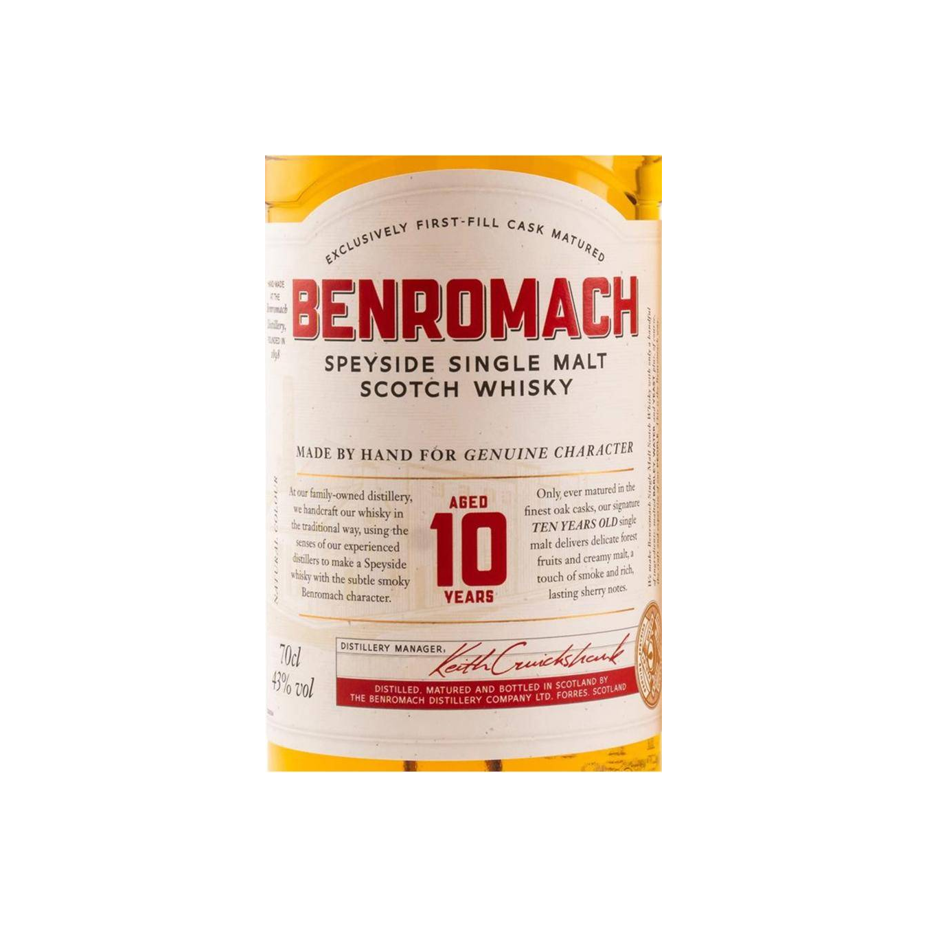 Benromach 10 Years Single Malt Whisky 3