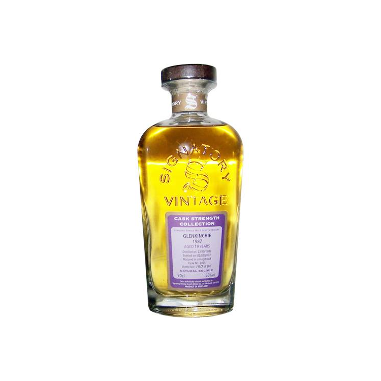 Glenkinchie Cask Strength Collection 1987 19 Years Single Malt Whisky