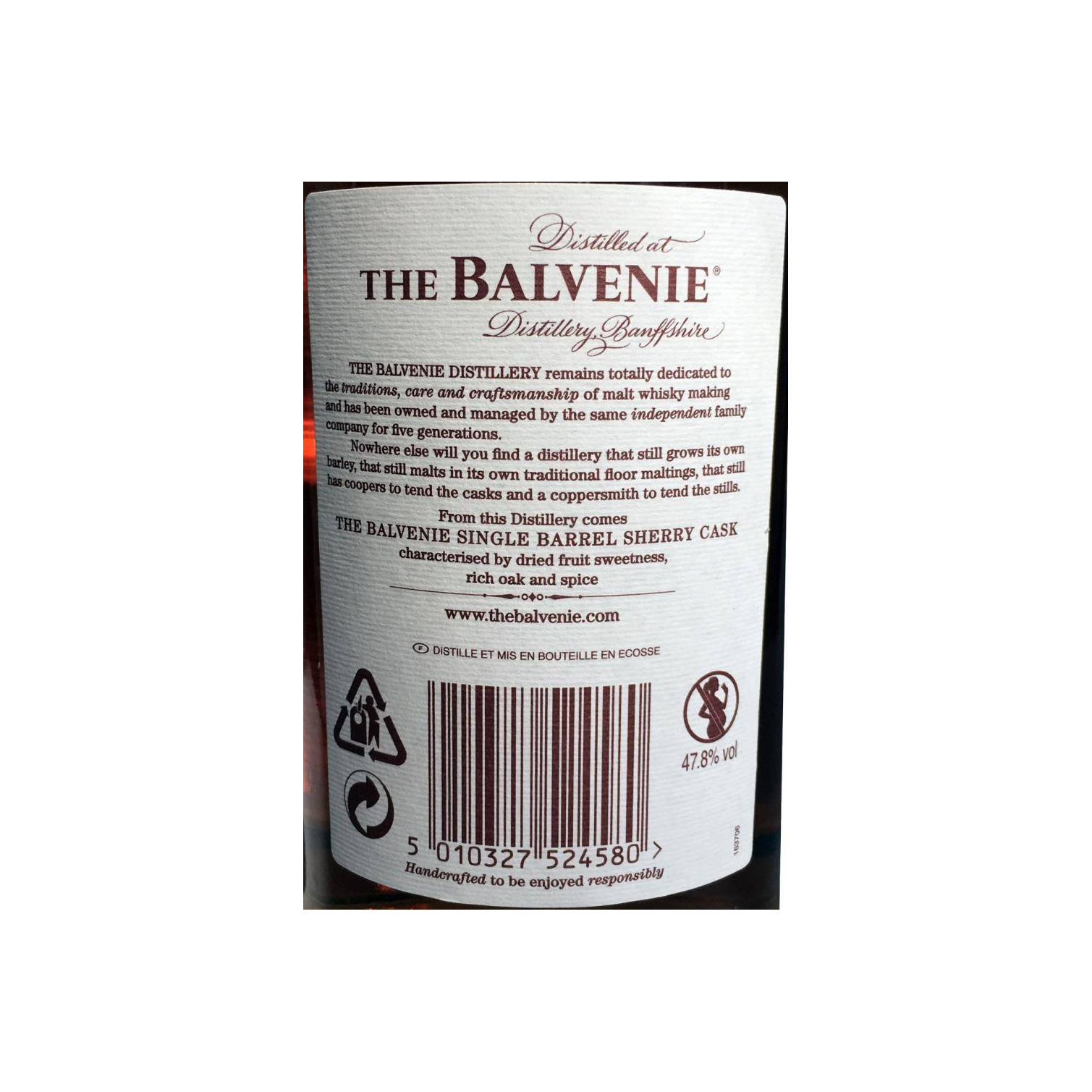 The Balvenie 15 Years Single Malt Whisky 3