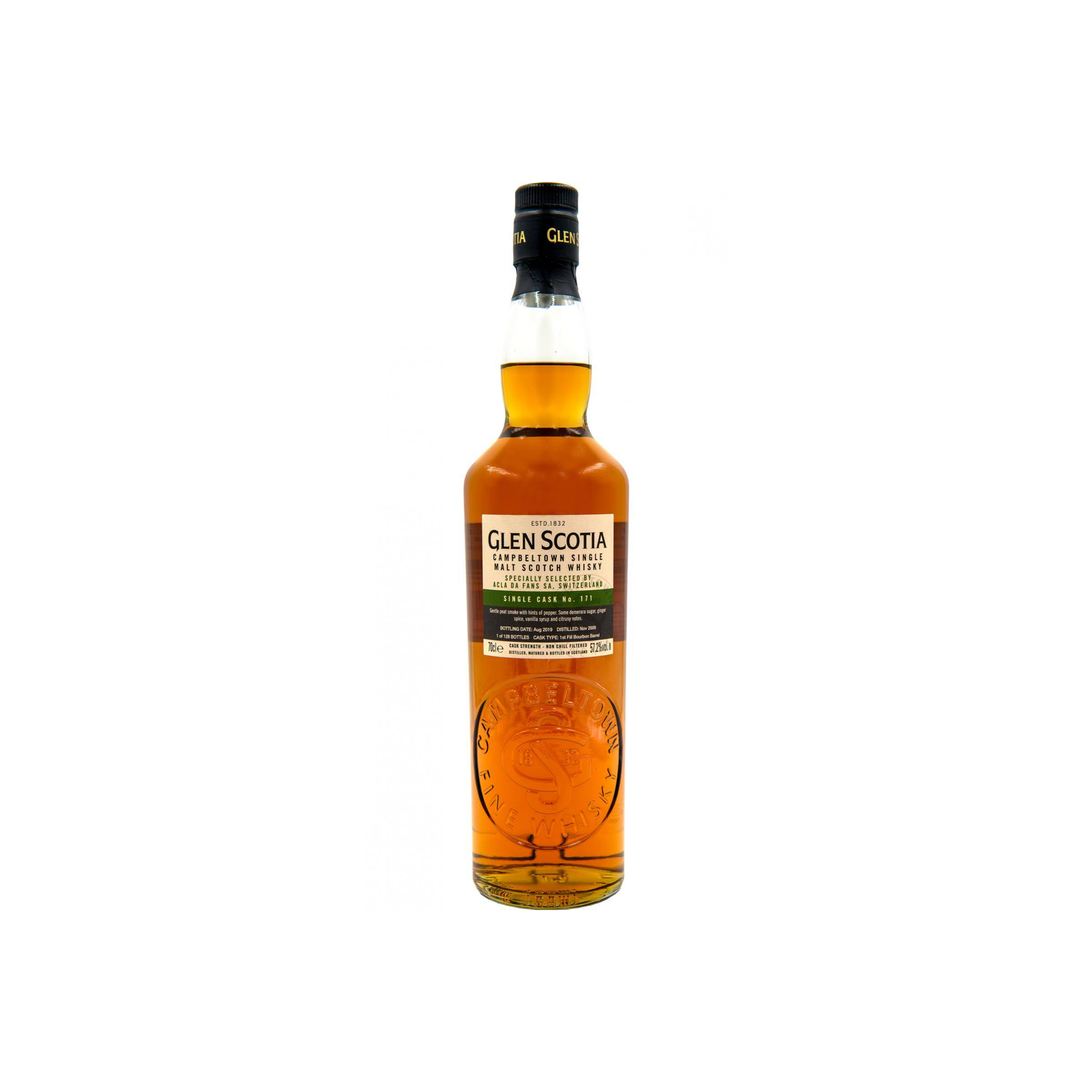 Glen Scotia Single Cask 2009 9 Years Single Malt Whisky