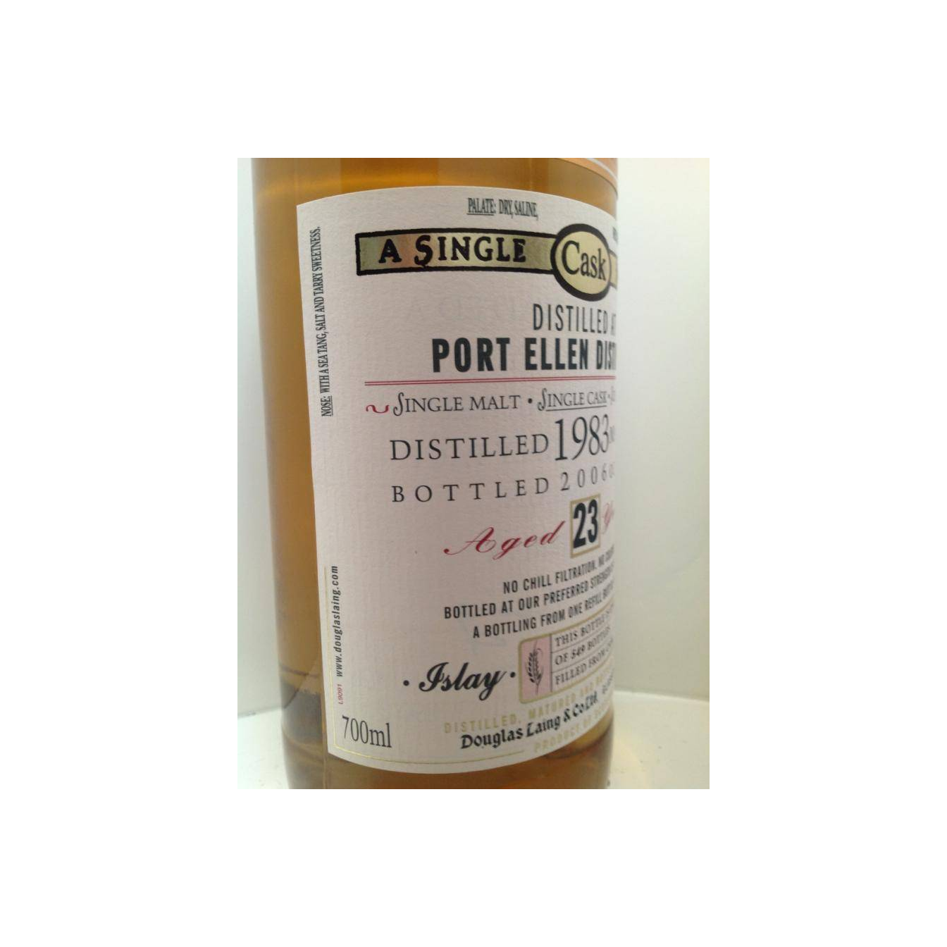 Port Ellen Old Malt Cask 1983 23 Years Single Malt Whisky 2