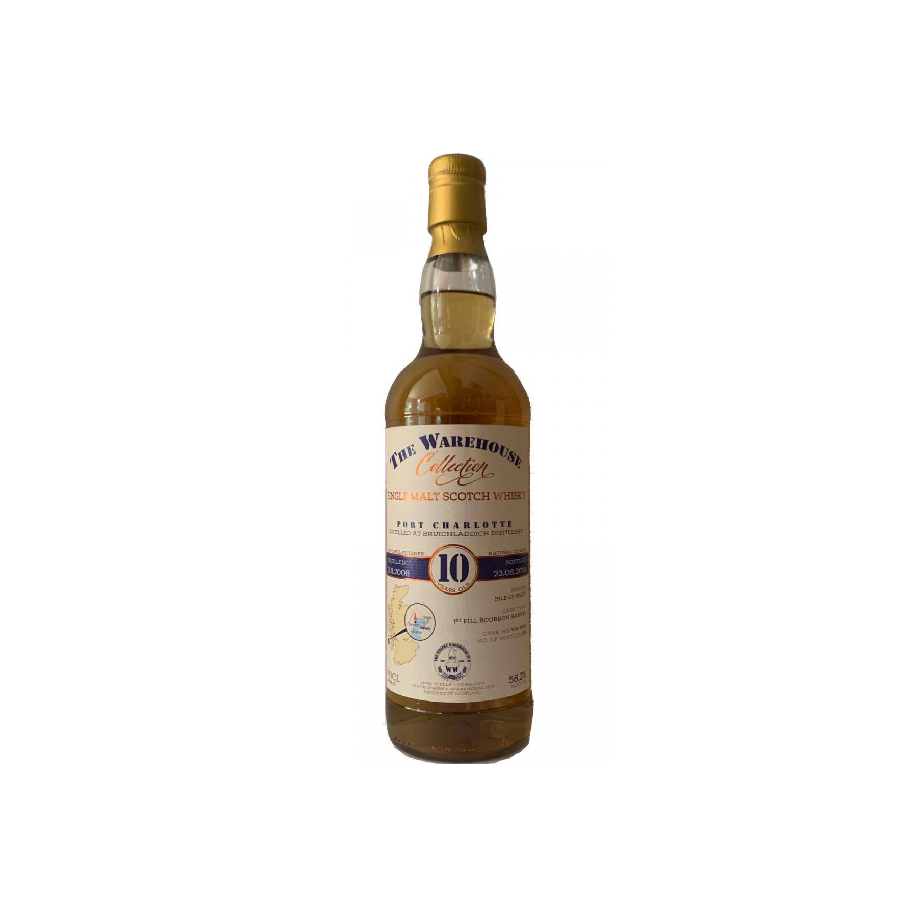 Bruichladdich 2008 10 Years Single Malt Whisky