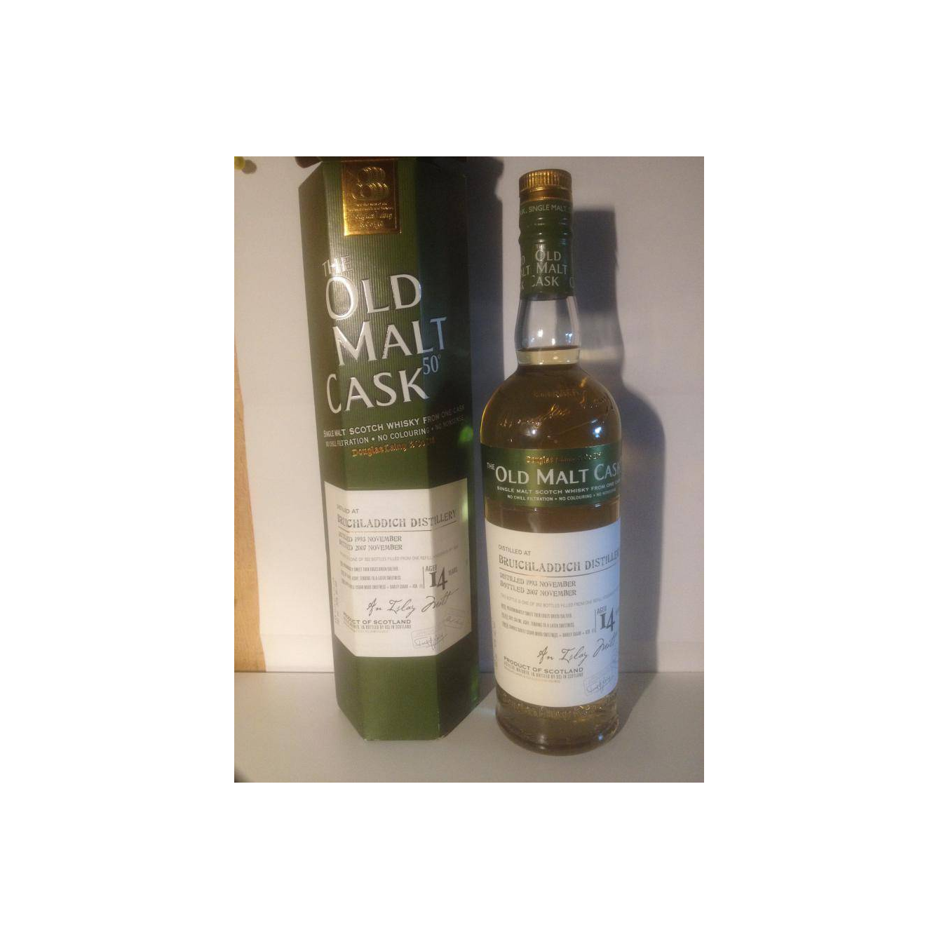 Bruichladdich Old Malt Cask 1993 14 Years Single Malt Whisky 3