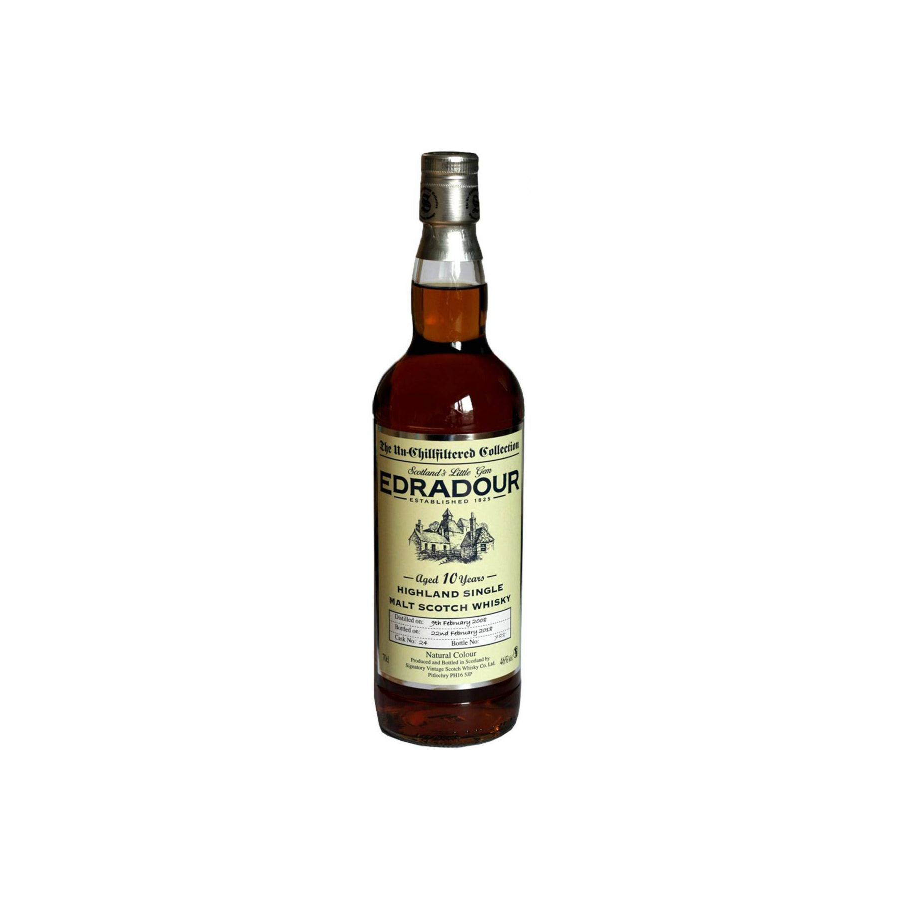 Edradour The Un-Chillfiltered Collection 2011 10 Years Single Malt Whisky 3