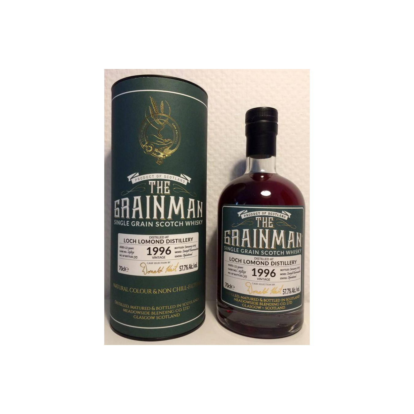 Loch Lomond 1996 22 Years Single Grain Whisky 3