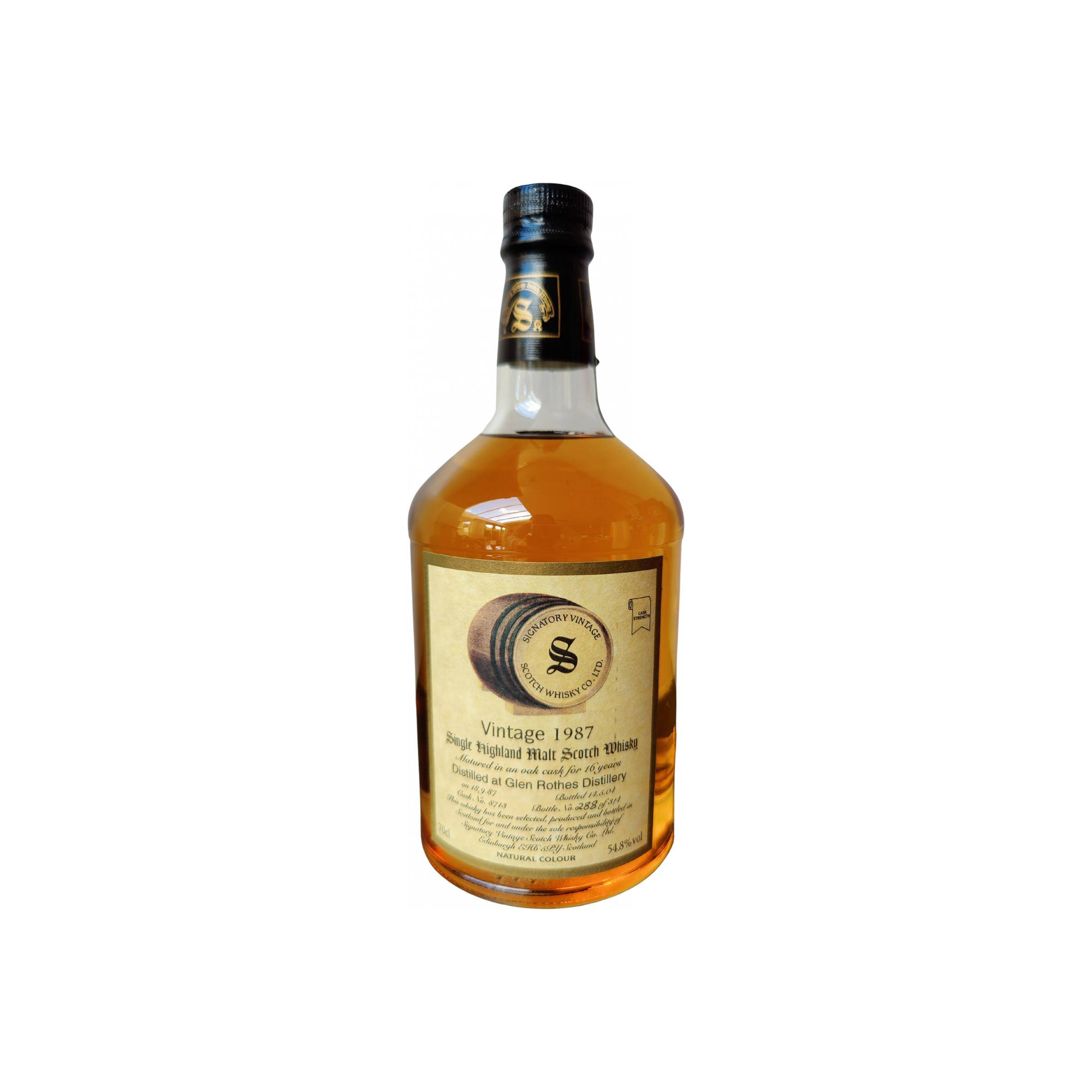 The Glenrothes Vintage Collection - Dumpy 1987 16 Years Single Malt Whisky