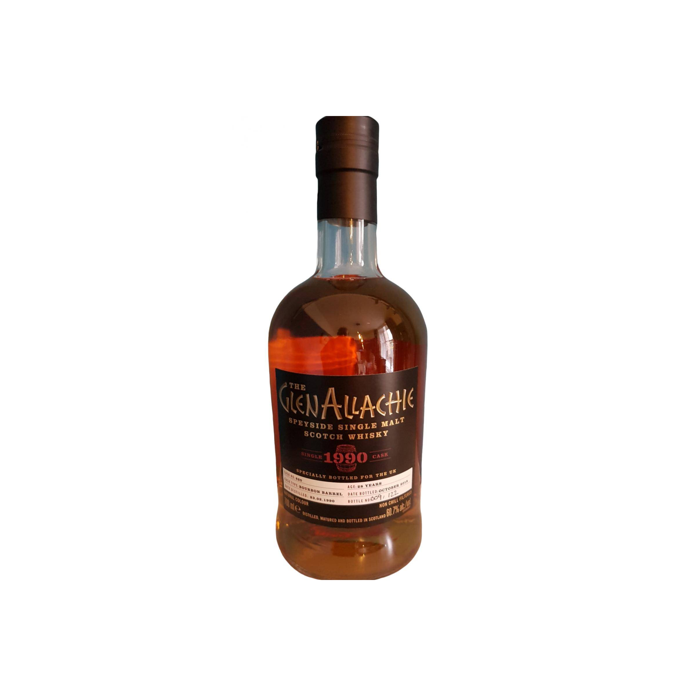 The GlenAllachie 1990 28 Years Single Malt Whisky