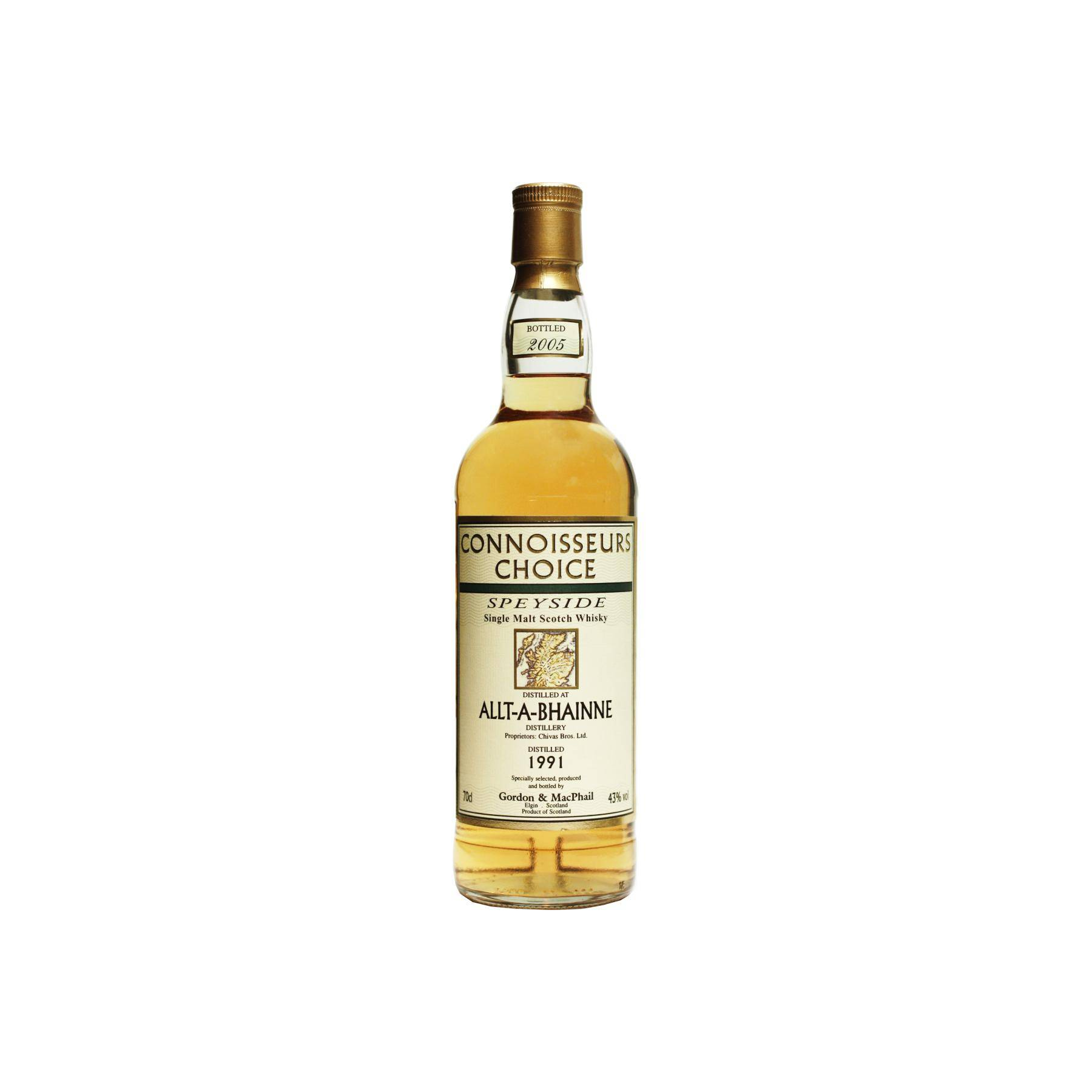 Allt-A-Bhainne Connoisseurs Choice 1991 14 Years Single Malt Whisky 3