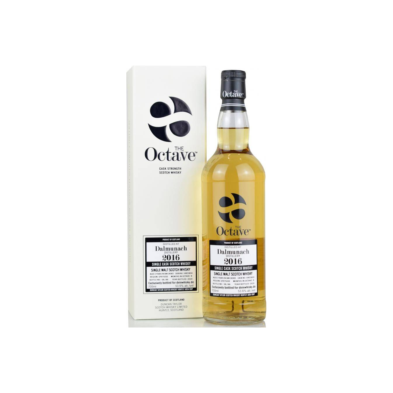 Dalmunach The Octave 2016 3 Years Single Malt Whisky 2