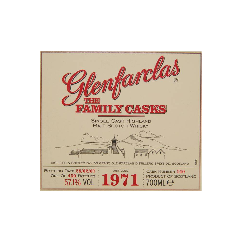 Glenfarclas 1971 36 Years Single Malt Whisky 2