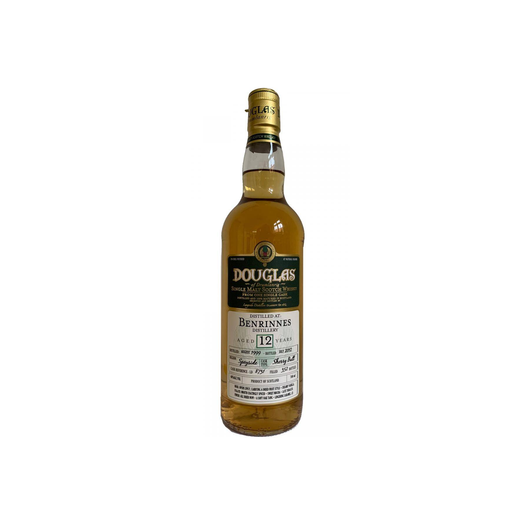 Benrinnes 1999 12 Years Single Malt Whisky 2