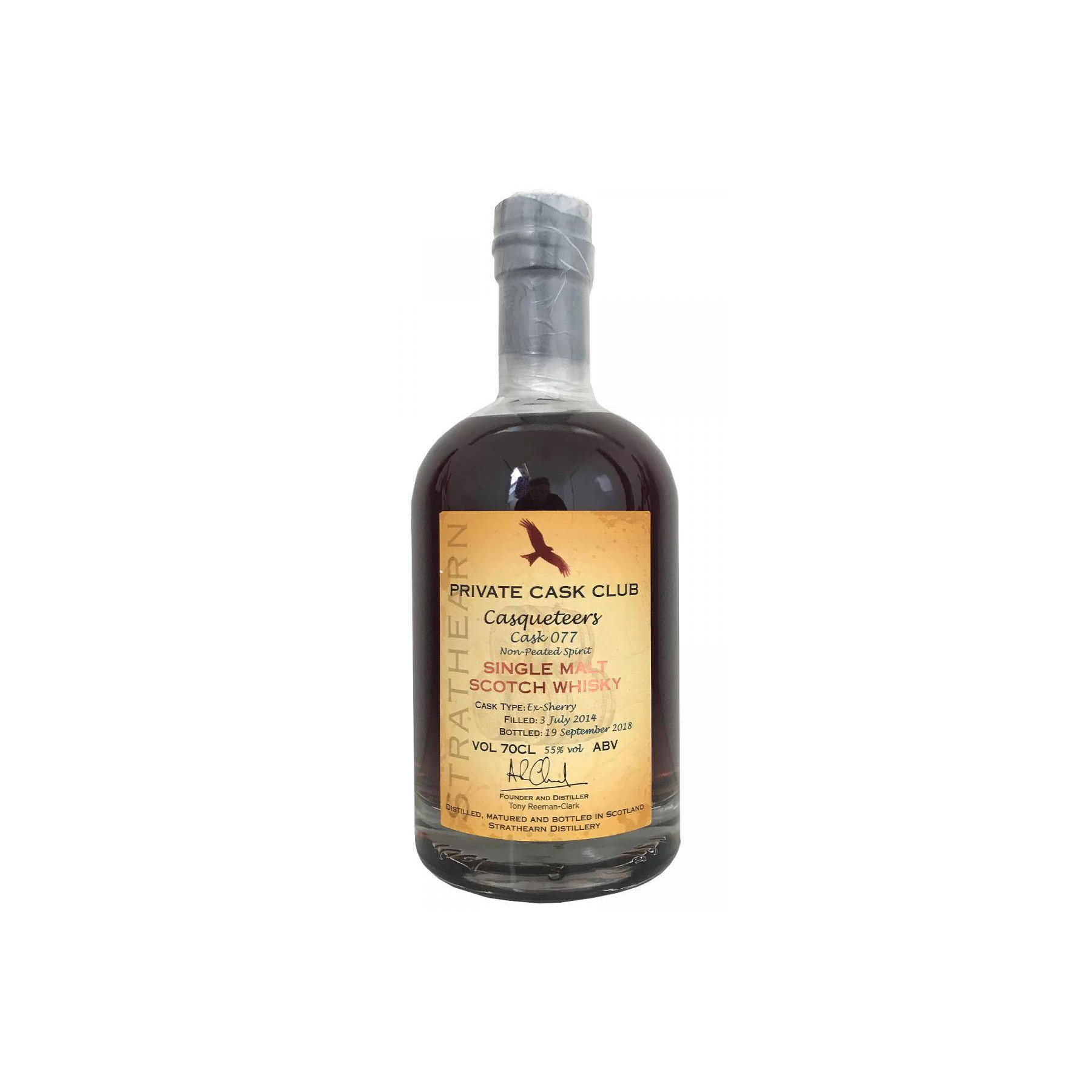 Strathearn 2014 4 Years Single Malt Whisky
