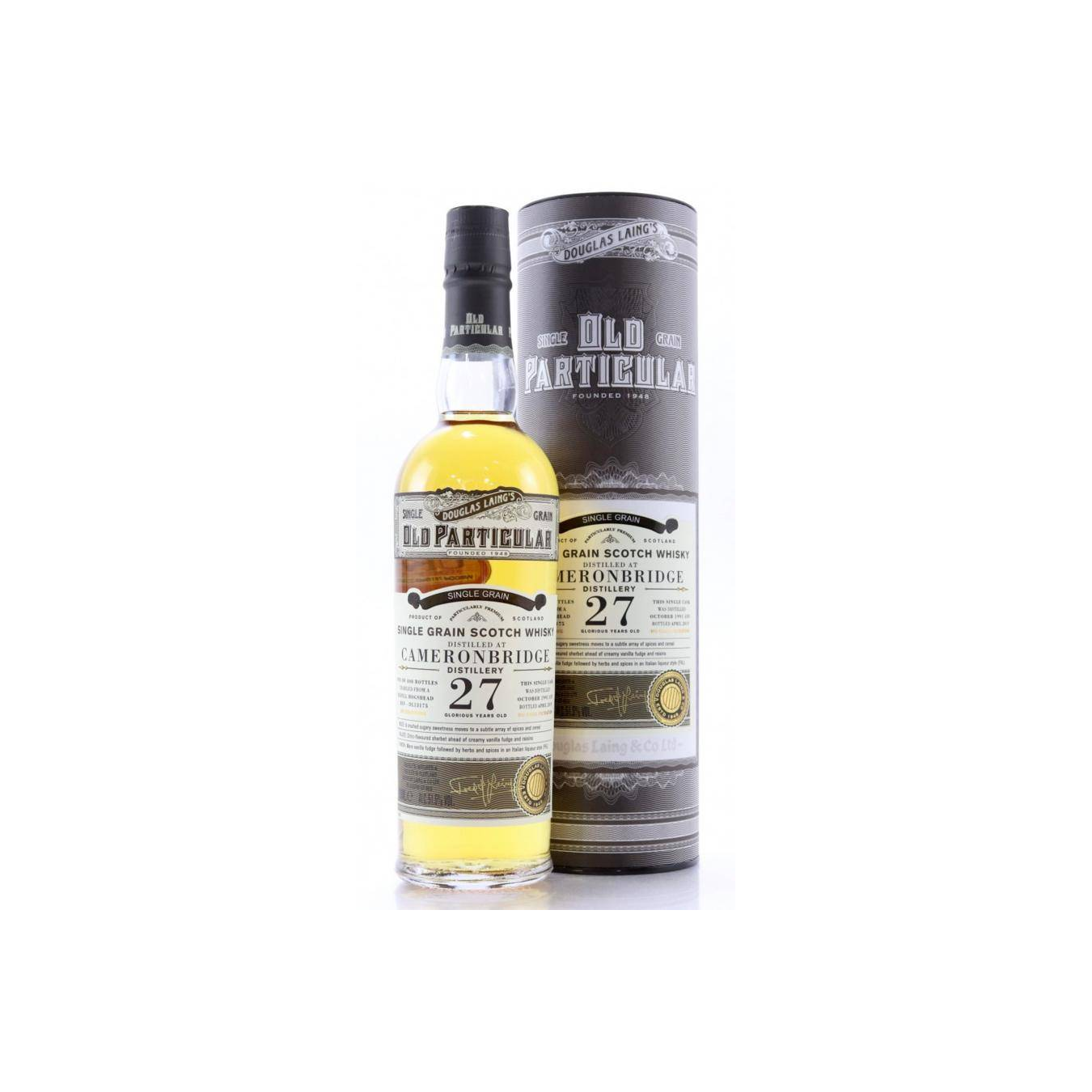 Cameronbridge Old Particular 1991 27 Years Single Grain Whisky 2