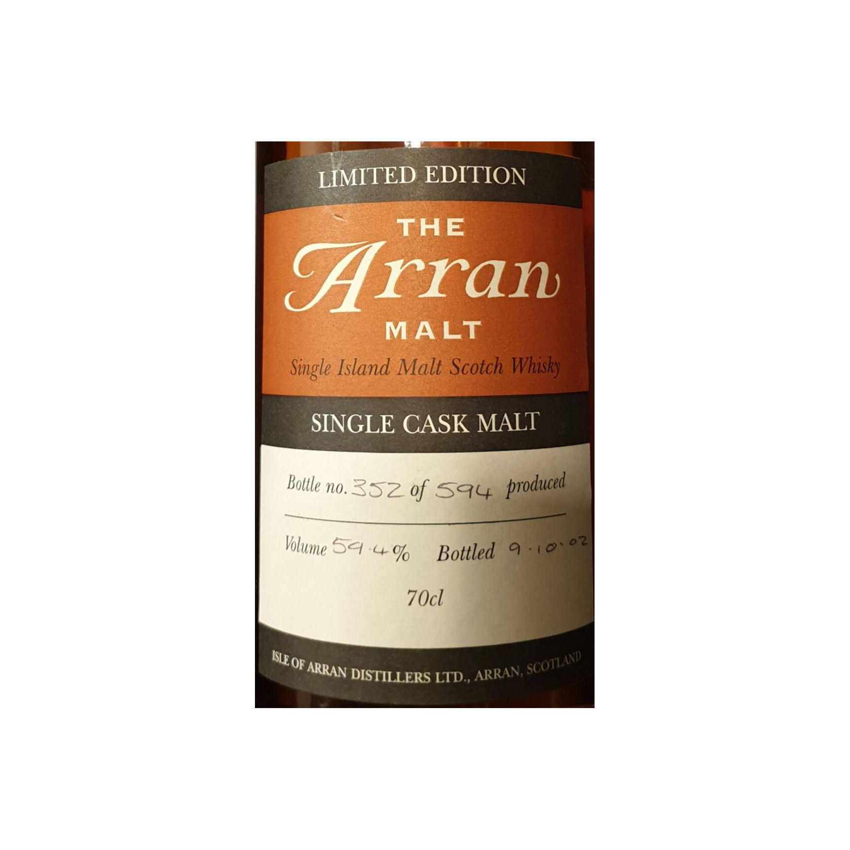 Arran 1997 5 Years Single Malt Whisky