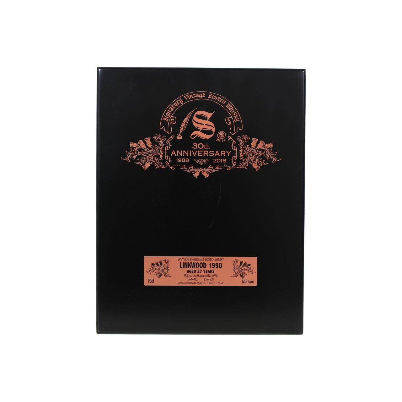 Linkwood 1990 27 Years Single Malt Whisky 2
