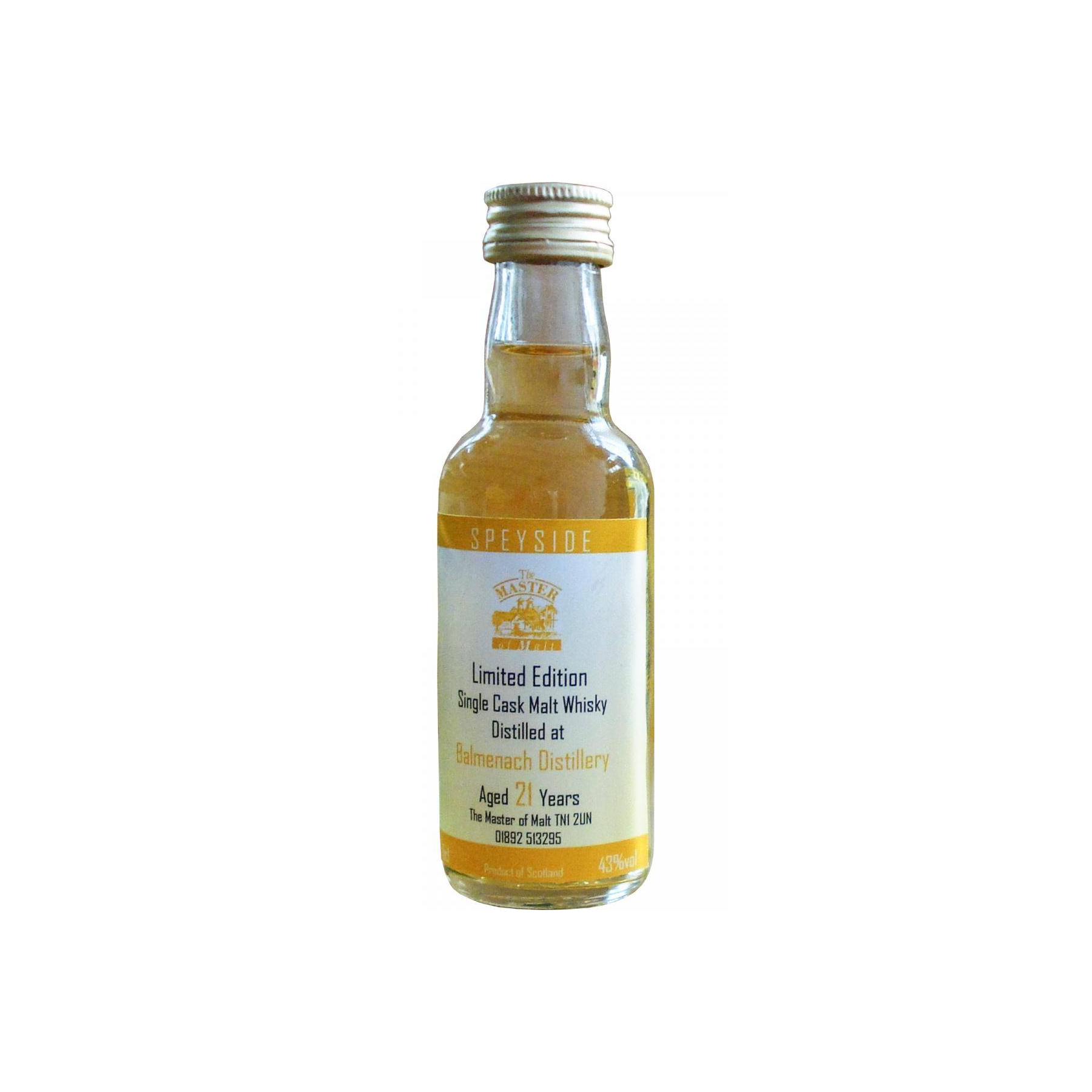 Balmenach Miniature 21 Years Single Malt Whisky 2