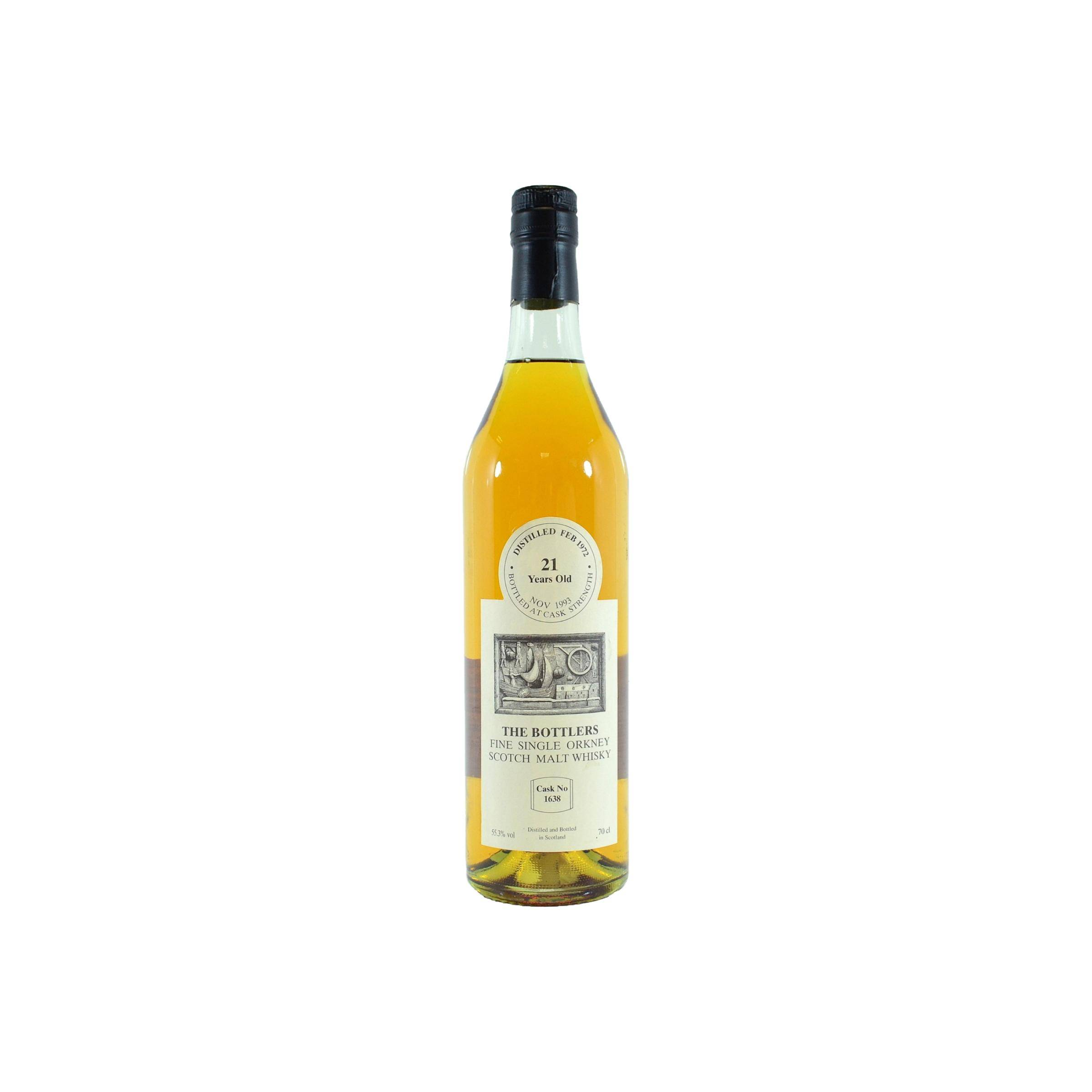Fine Single Orkney Scotch Malt Whisky 1972 TB