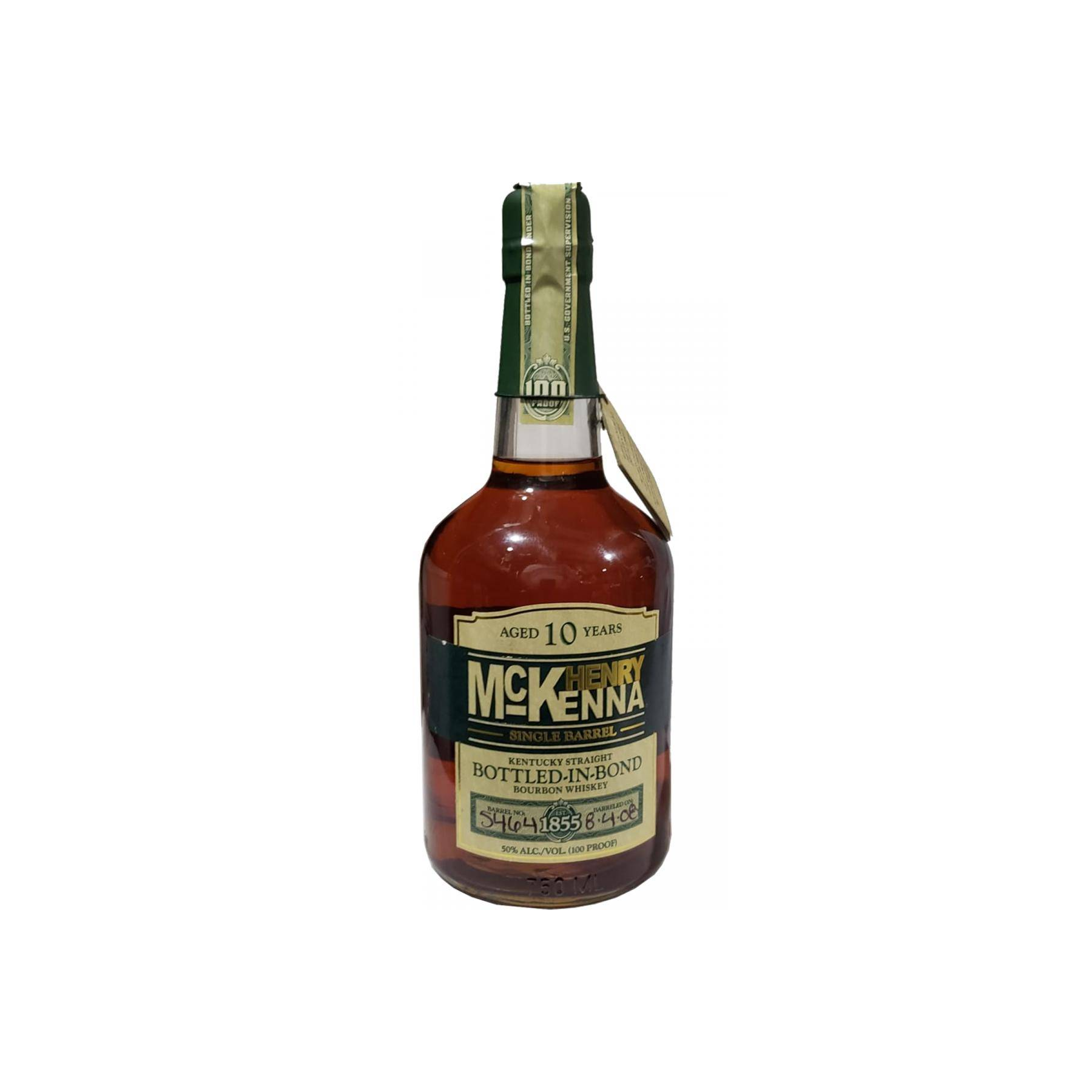 Henry McKenna Single Cask 2008 10 Years Bourbon Whisky
