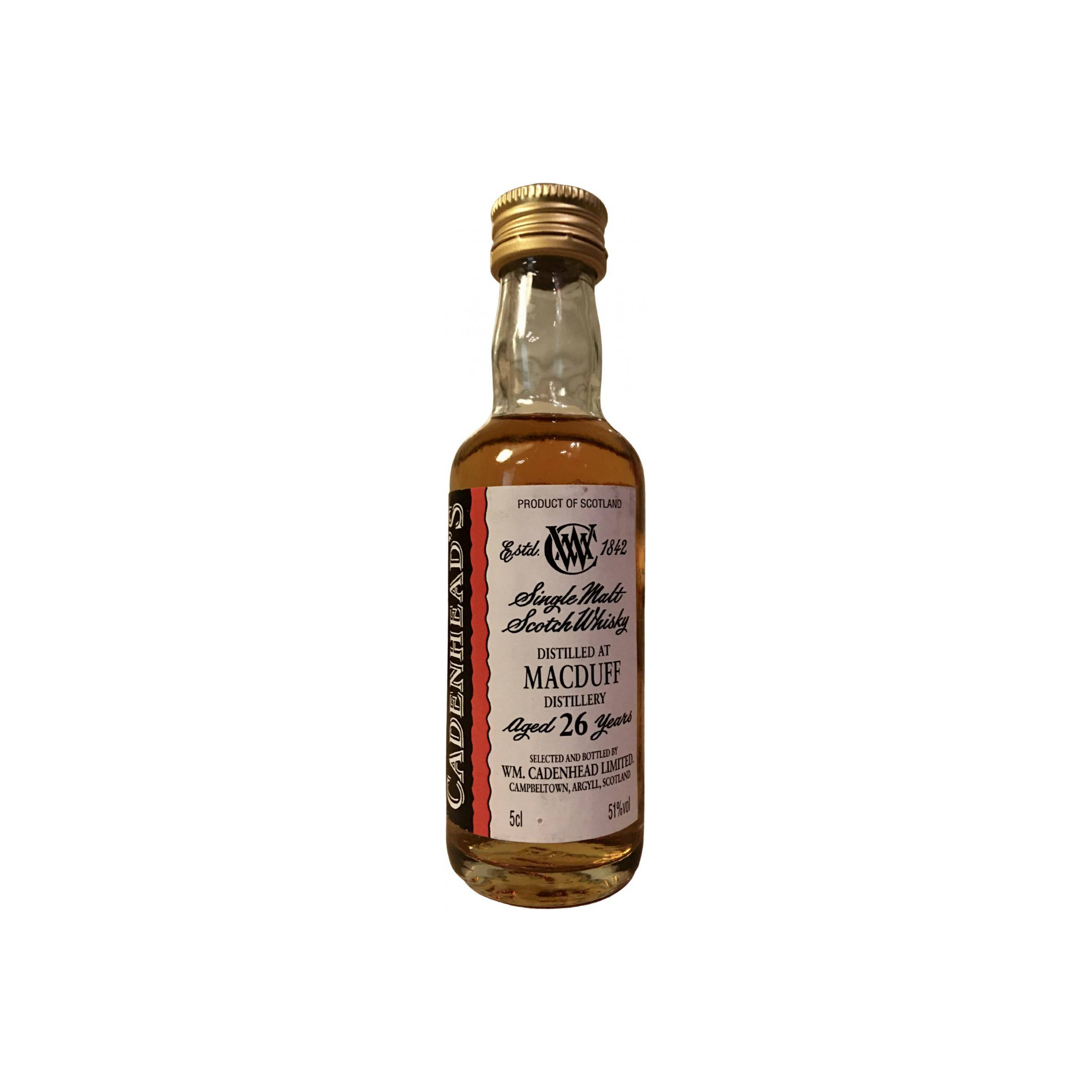 Macduff Miniature 1989 26 Years Single Malt Whisky 2