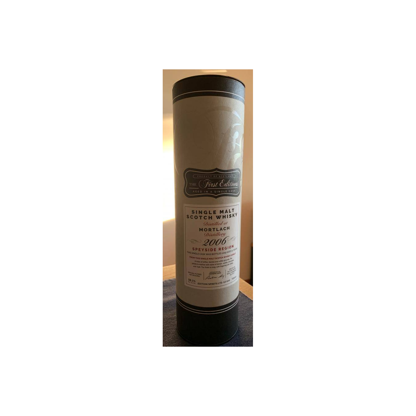 Mortlach The First Editions 2006 12 Years Single Malt Whisky 2
