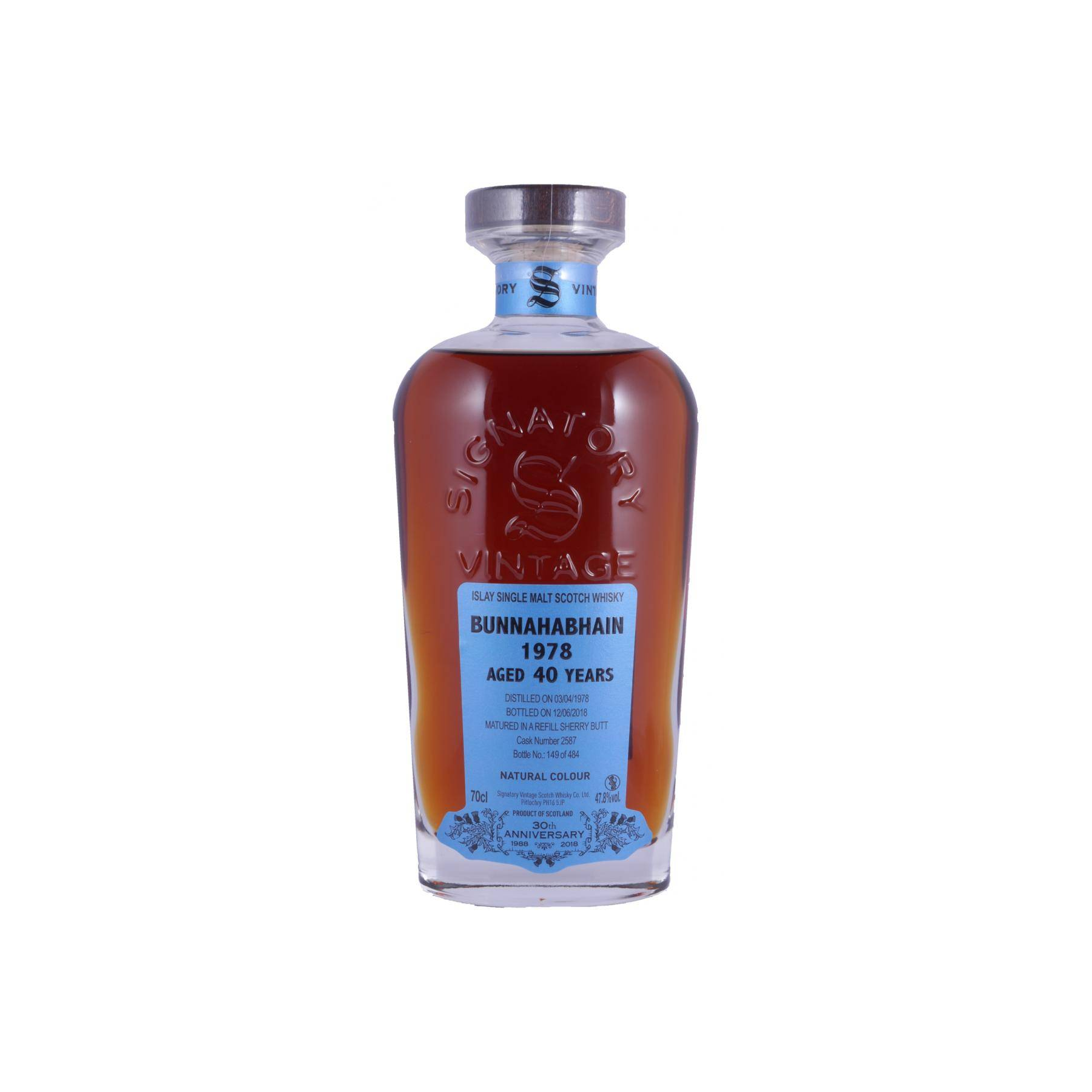 Bunnahabhain 1978 40 Years Single Malt Whisky