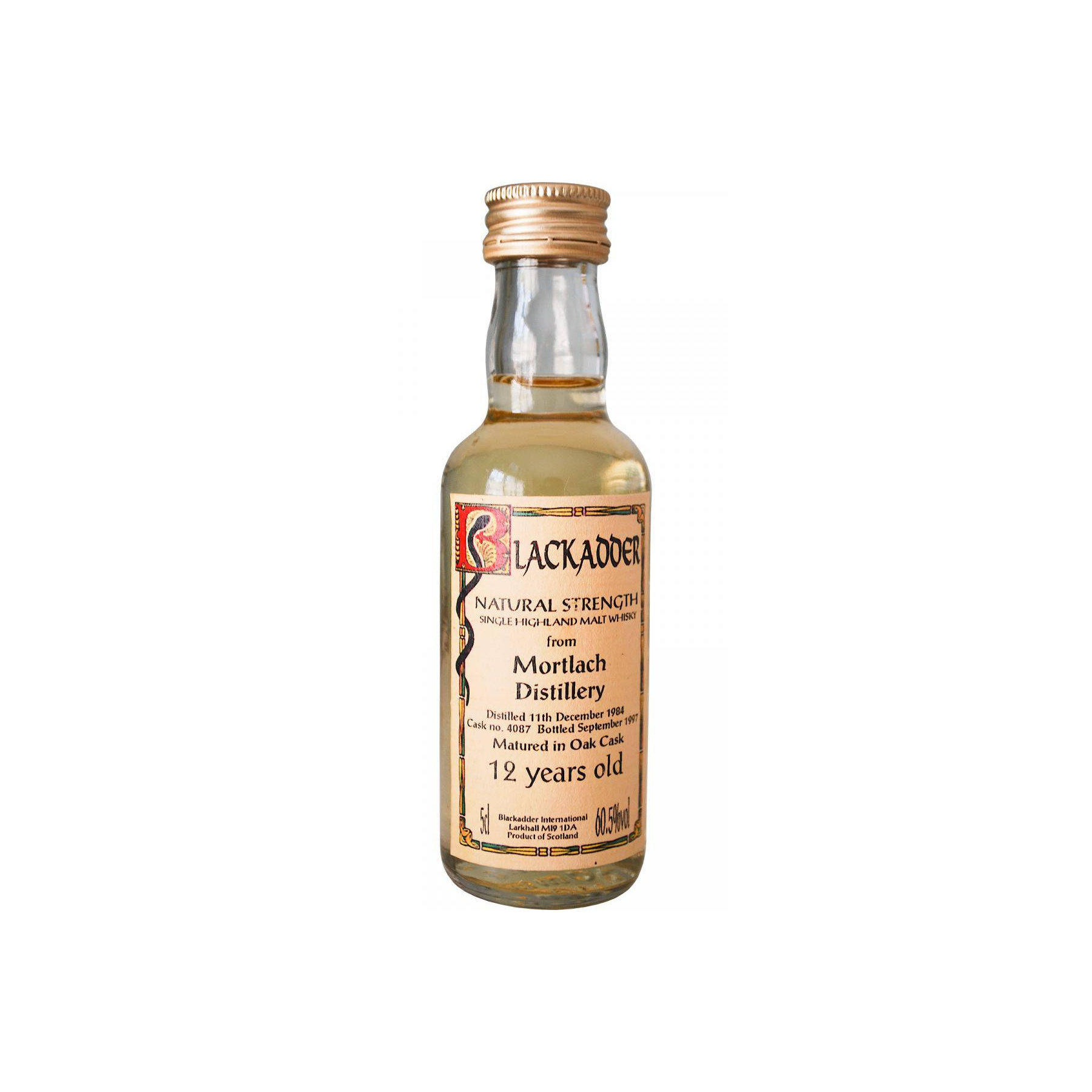 Mortlach 1984 12 Years Single Malt Whisky 2