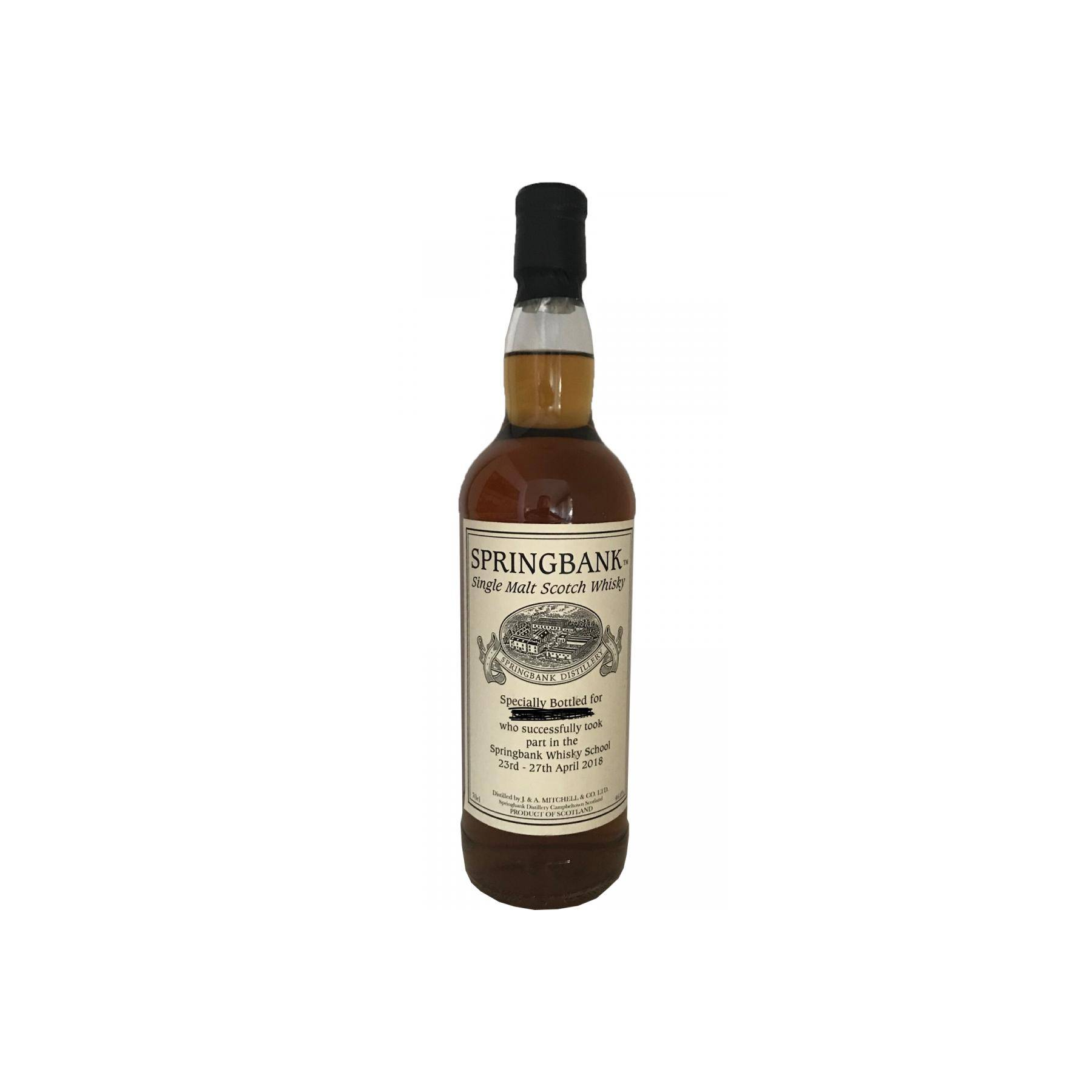 Springbank Single Malt Whisky