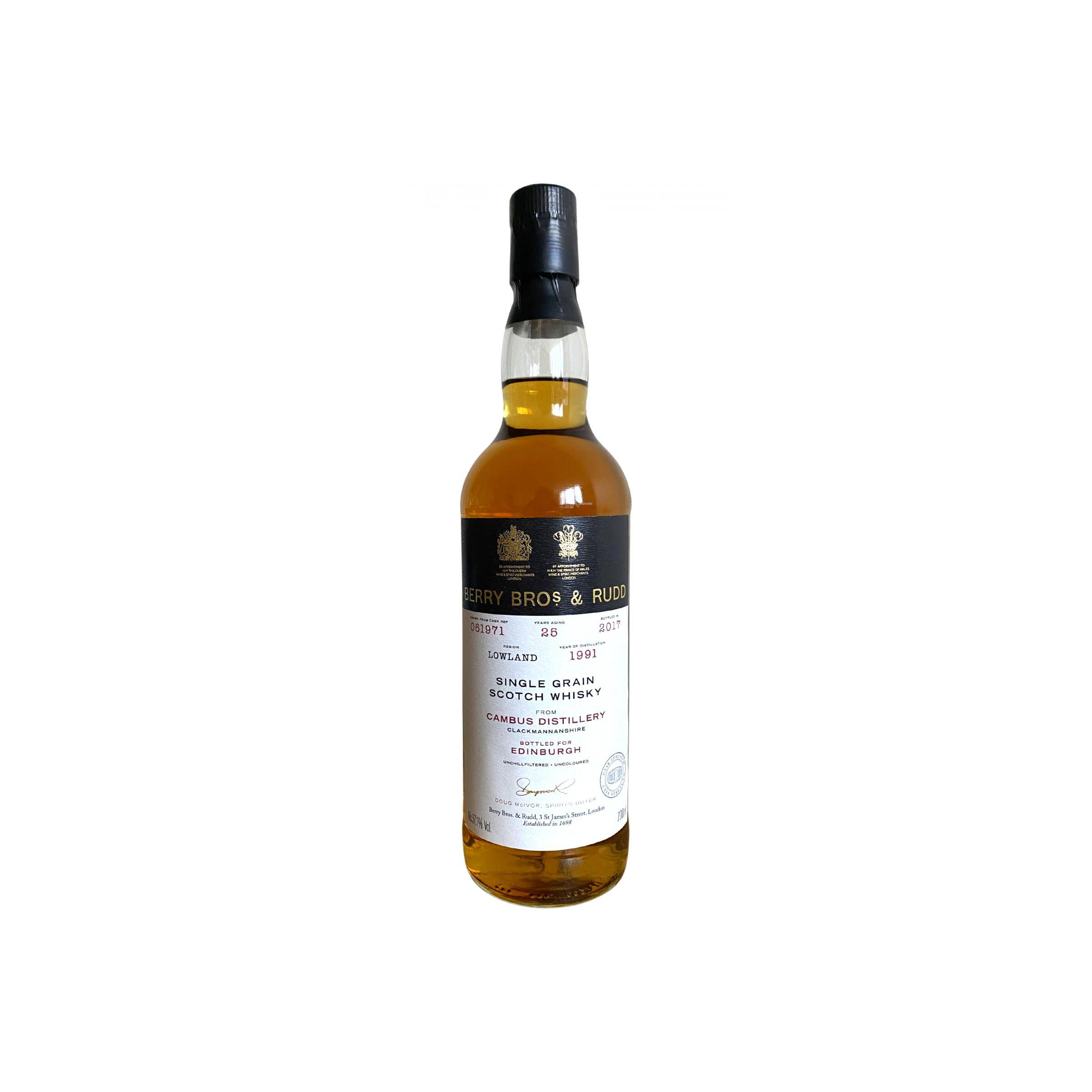 Cambus 1991 25 Years Single Grain Whisky