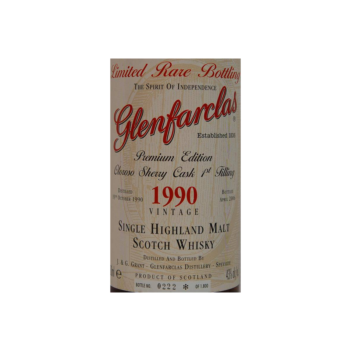 Glenfarclas 1990 15 Years Single Malt Whisky 2