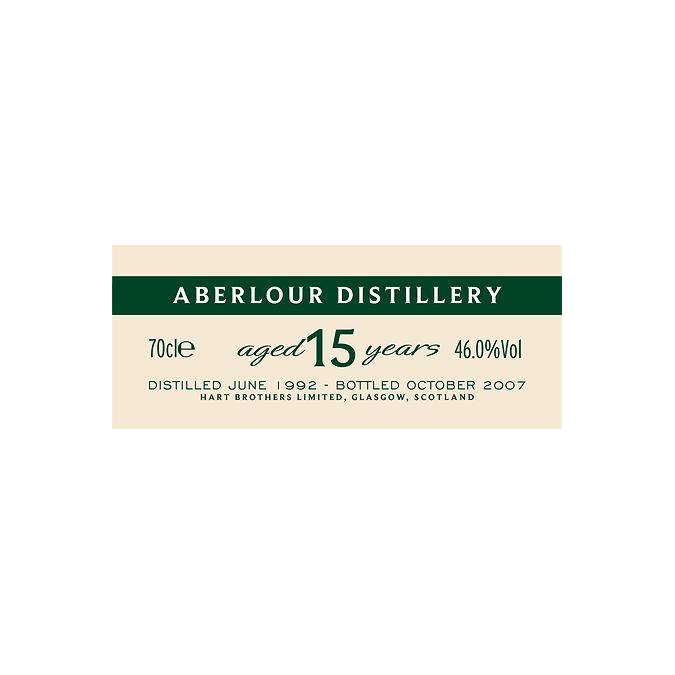 Aberlour Finest Collection 1992 15 Years Single Malt Whisky