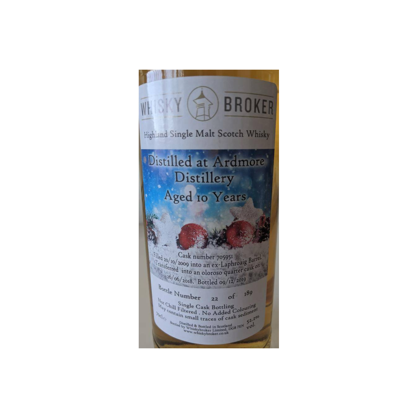 Ardmore 2009 10 Years Single Malt Whisky 2