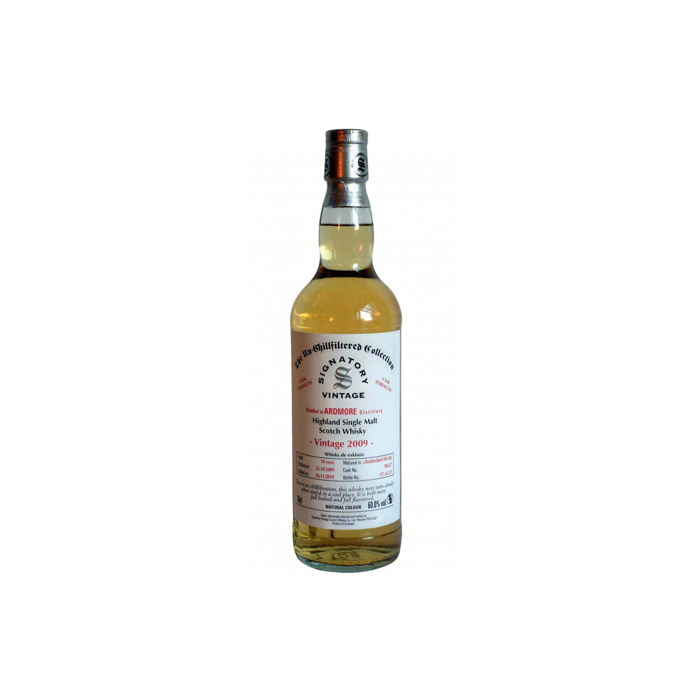 Ardmore 2009 10 Years Single Malt Whisky
