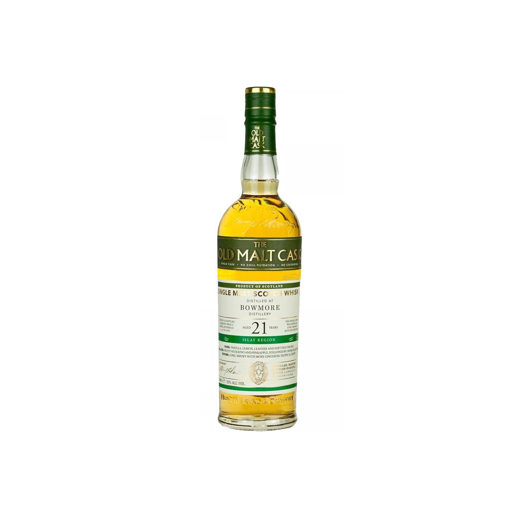 Bowmore Old Malt Cask 1996 21 Years Single Malt Whisky