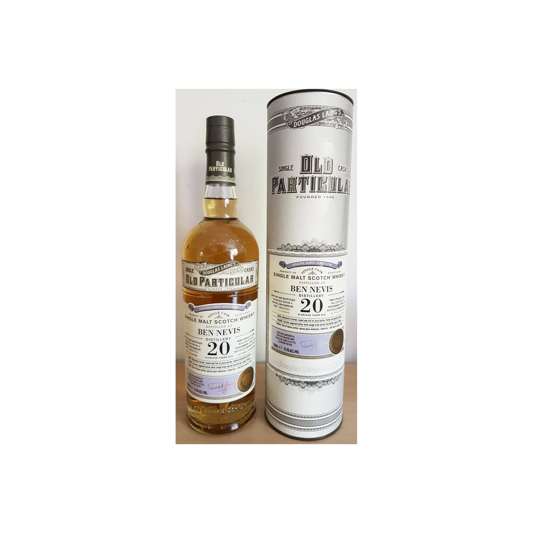 Ben Nevis Old Particular 1996 20 Years Single Malt Whisky 3
