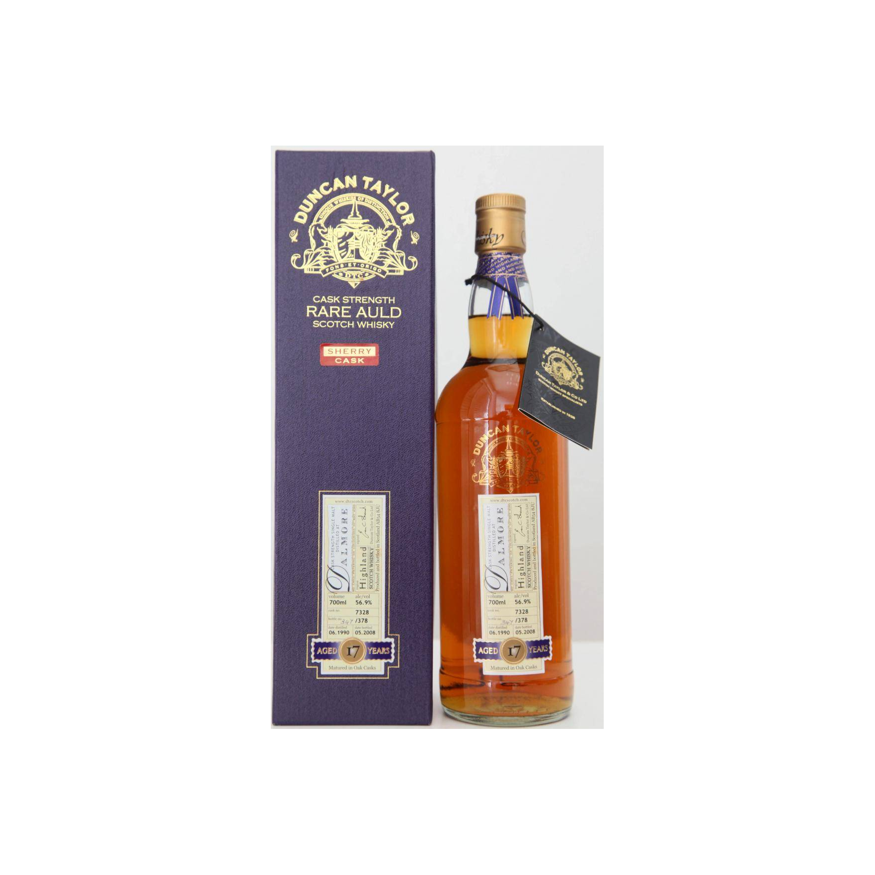 The Dalmore Rare Auld 1990 17 Years Single Malt Whisky 2