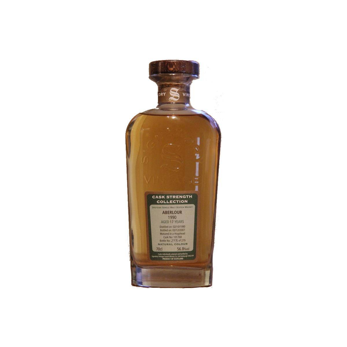 Aberlour Cask Strength Collection 1990 17 Years Single Malt Whisky