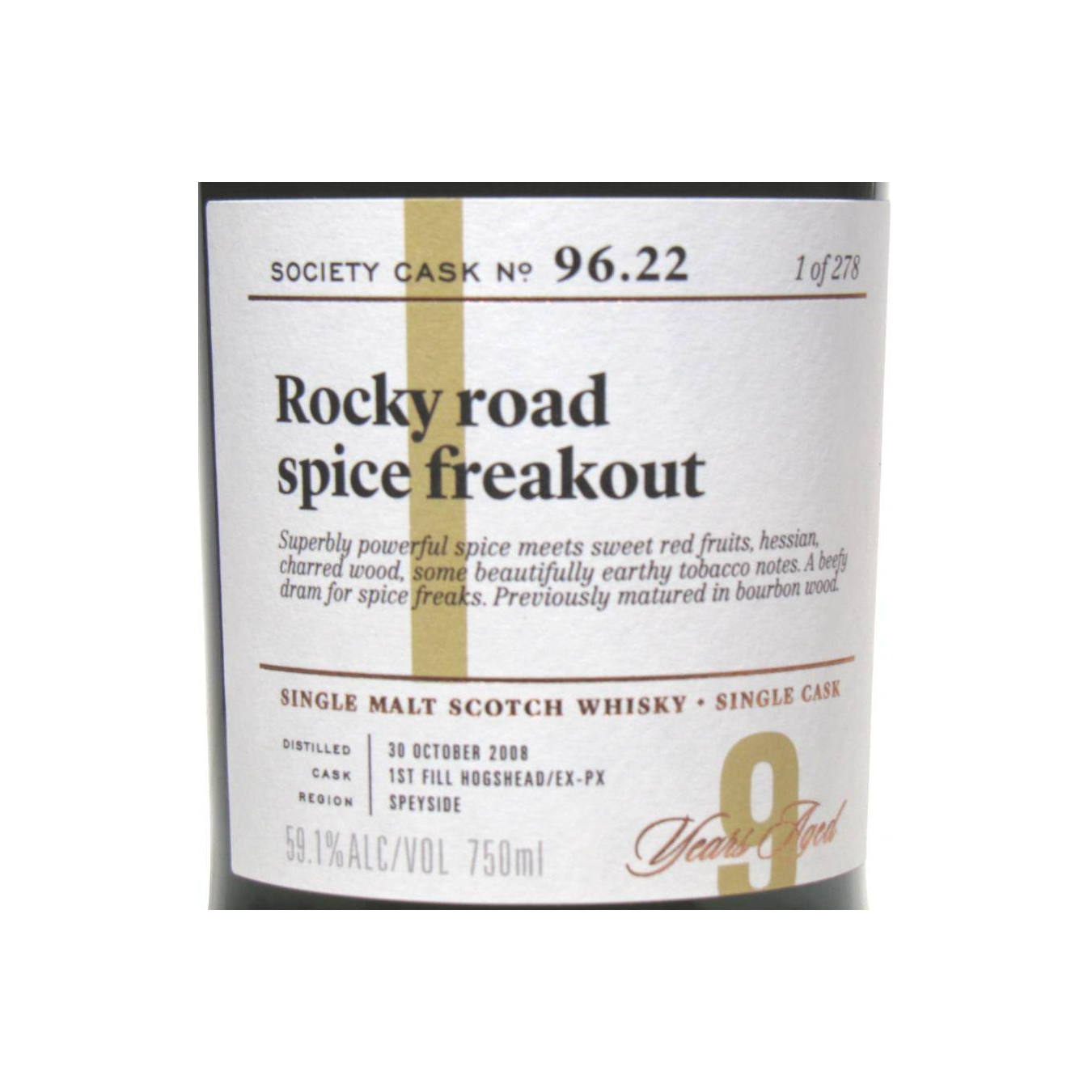 The Scotch Malt Whisky Society 2008 9 Years Single Malt Whisky 2