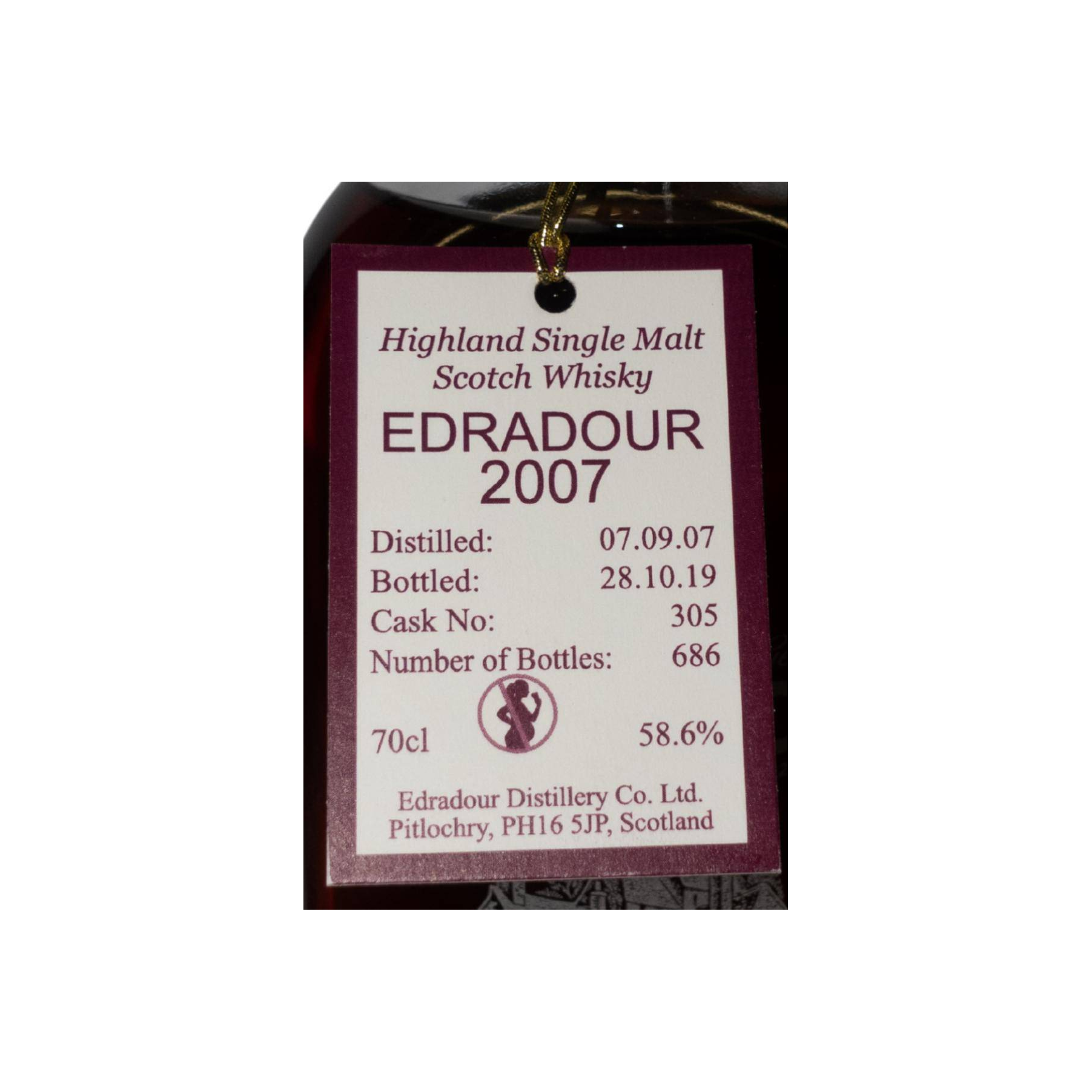 Edradour 2007 12 Years Single Malt Whisky 2